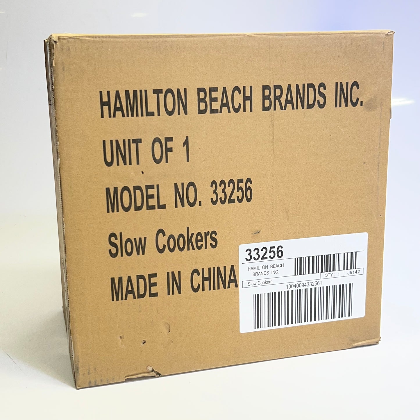 HAMILTON BEACH 5 Quart Portable Slow Cooker 33256