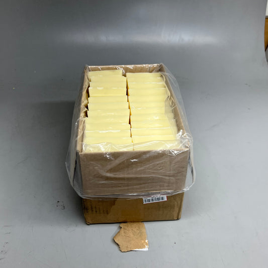 GENERAL WAX & CANDLE 100% Beeswax Candle Wax Ingots 24 Pack Yellow