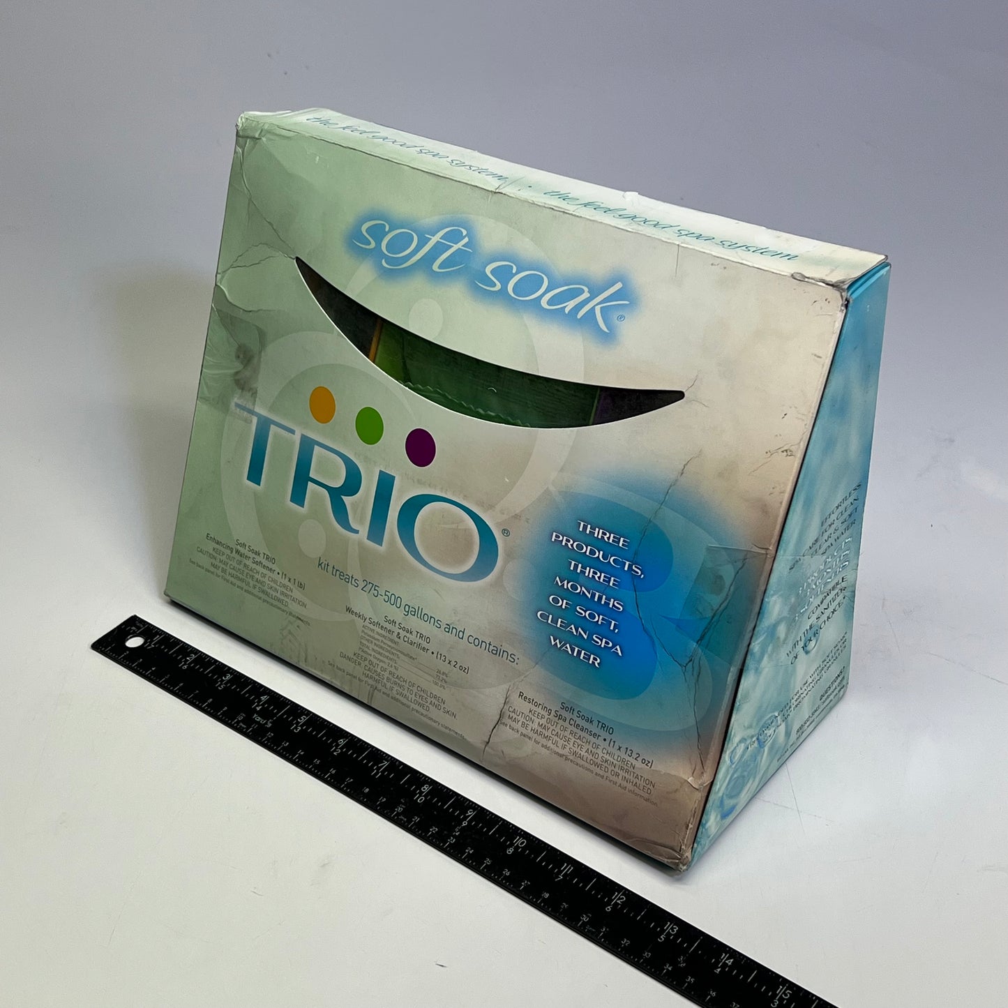 SOFT SOAK Trio Spa & Hot Tub 3 Month Pre Measured Supply Softening Kit 43200BIO