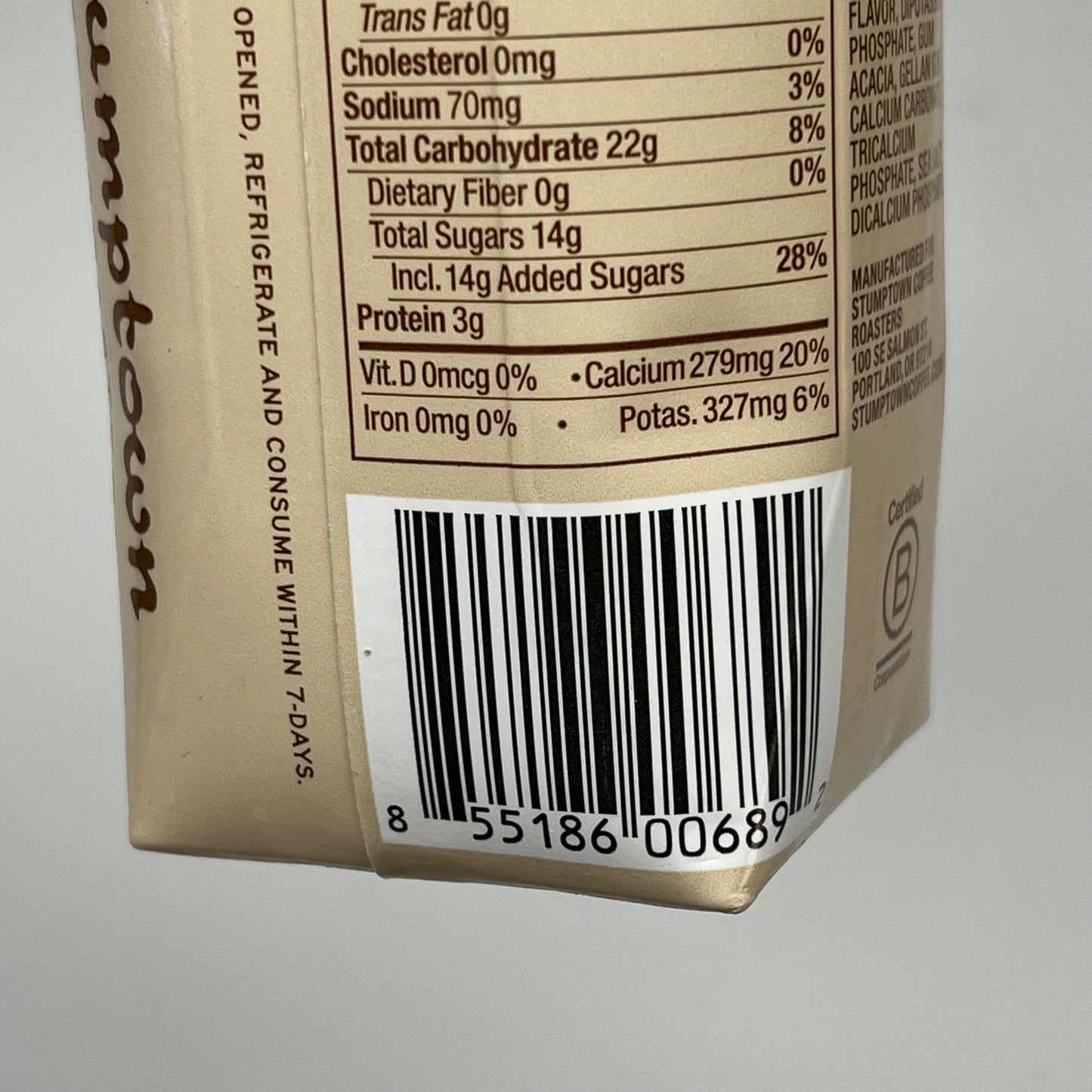 STUMPTOWN (12 PACK) Cold Brew W/ Oatly Oatmilk Horchata 11 Fl Oz BB 11/26