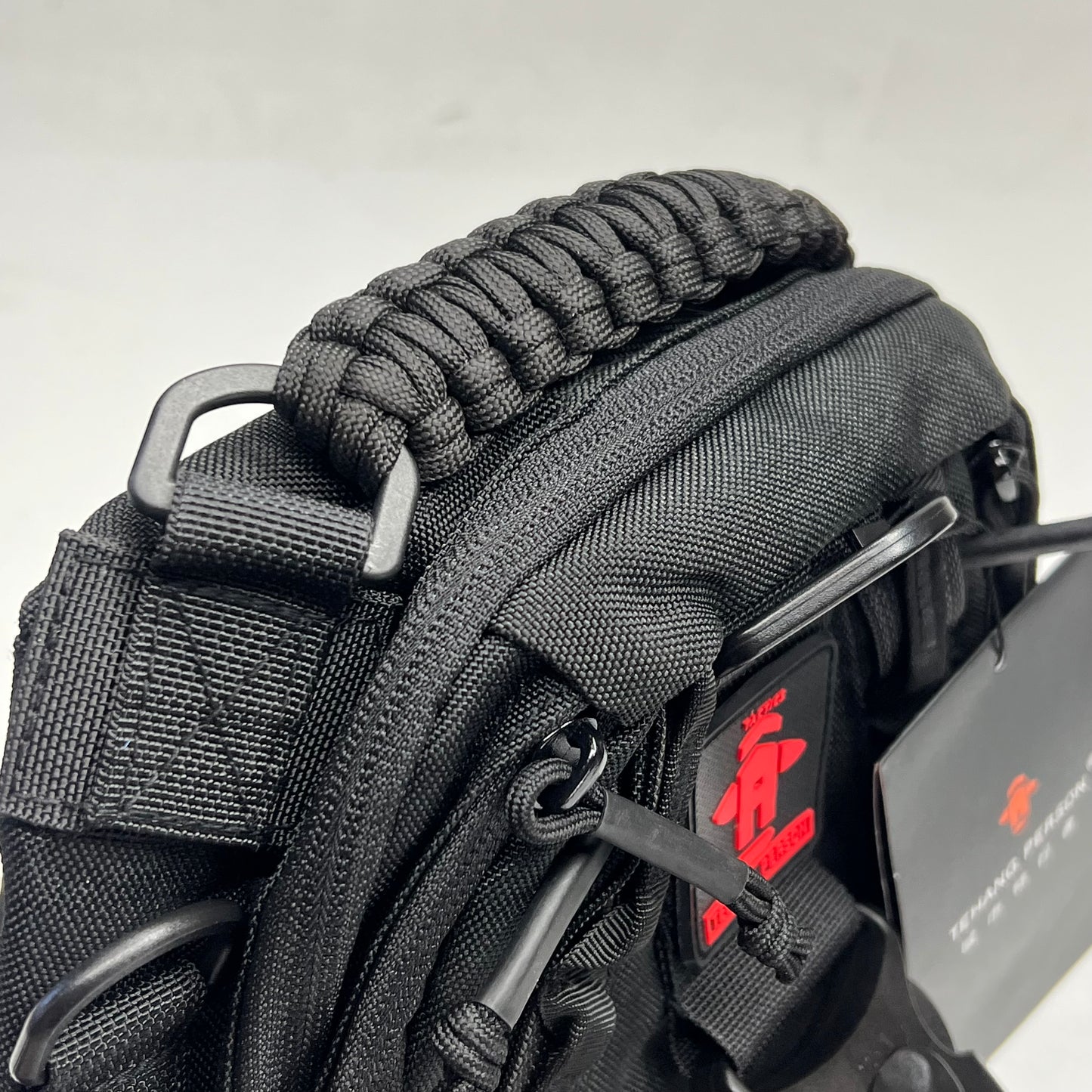 TEHANG PERSON Multipurpose Tactical Backpack 500d Nylon 14"x9" Black TP-T80