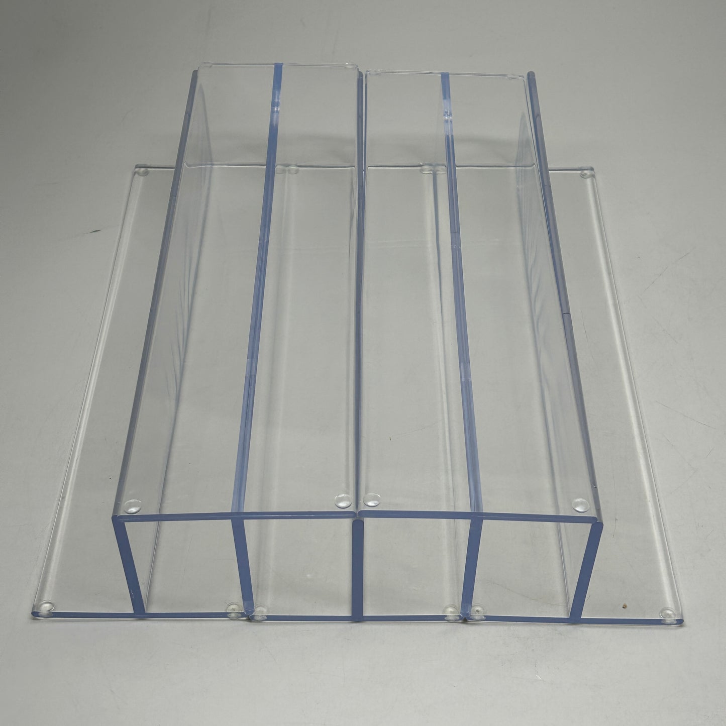 SIFFRON (5 PACK) Bin Divider Ulta Beauty Tiered Clear 7809330933 (New)