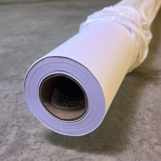 RB 20# Inkjet Bond 60"W x 150"L White RIJB60