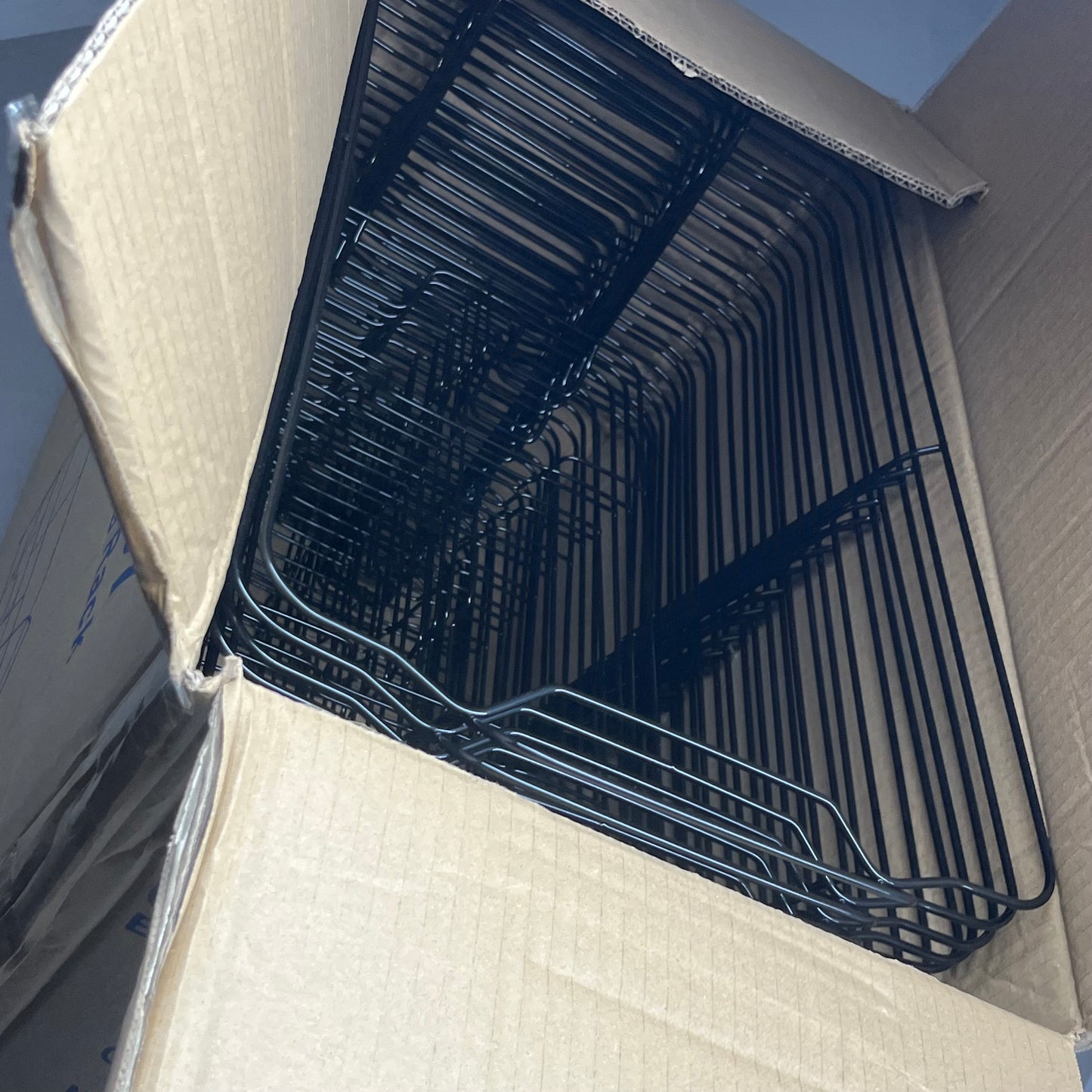 NETCHOICE (24 Pack) Wire Chafing Rack Full Size Black 02057