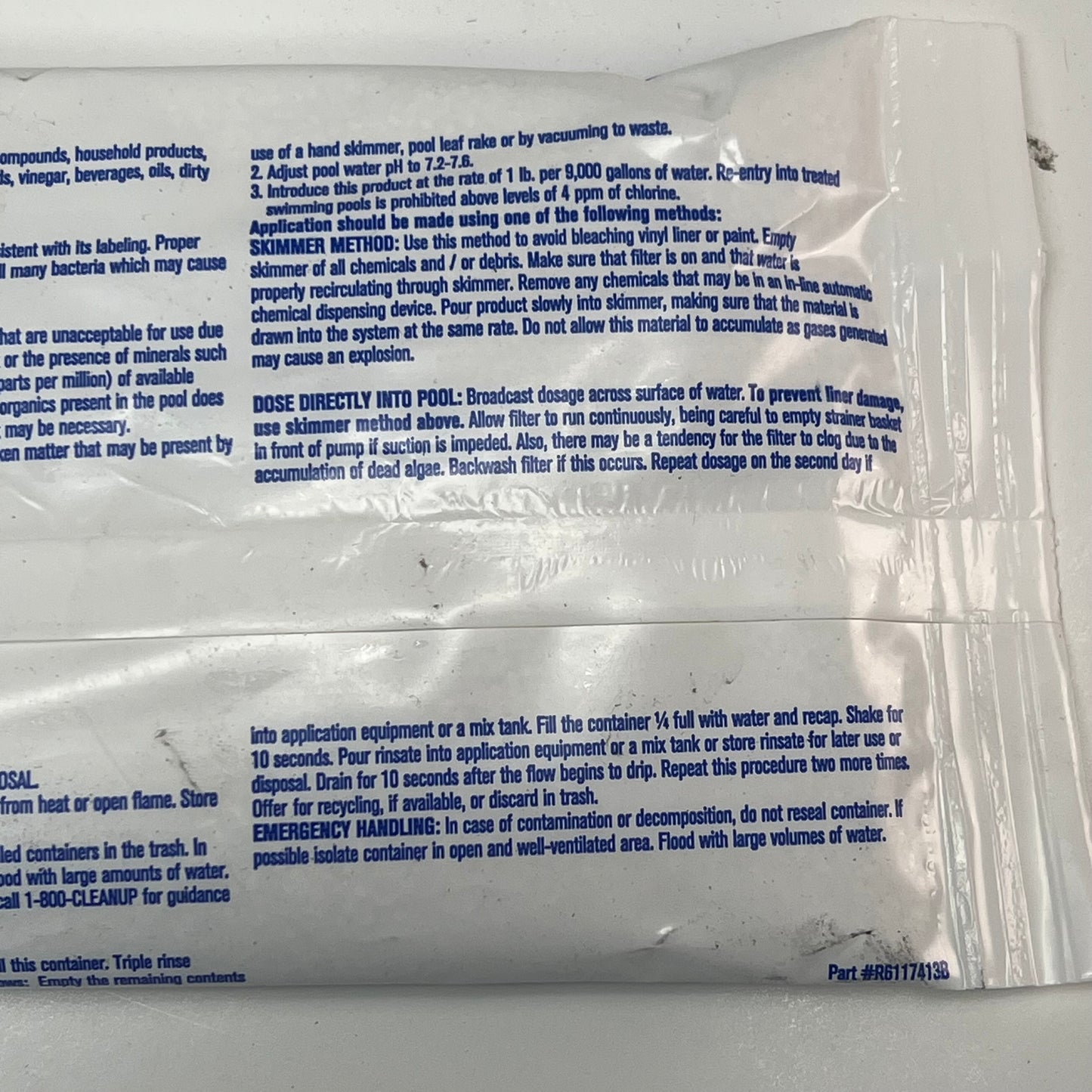 ECO LAB (29 PACK) Aqua Balance Cal Hypo Shock  1 Lb each  White 6117413