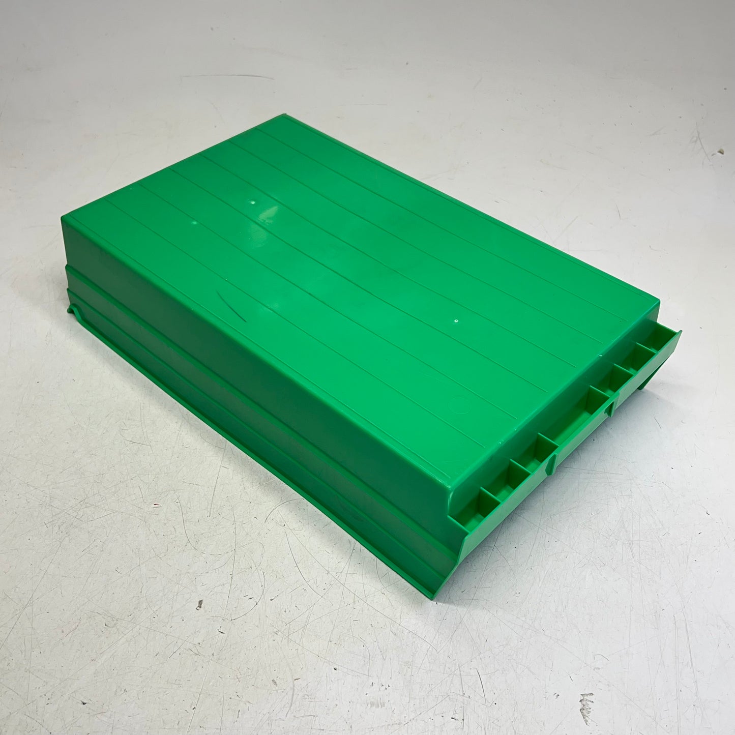 ZA@ (6 PACK) Slide Out Organizing Bins  Assorted Sizes Blue Green