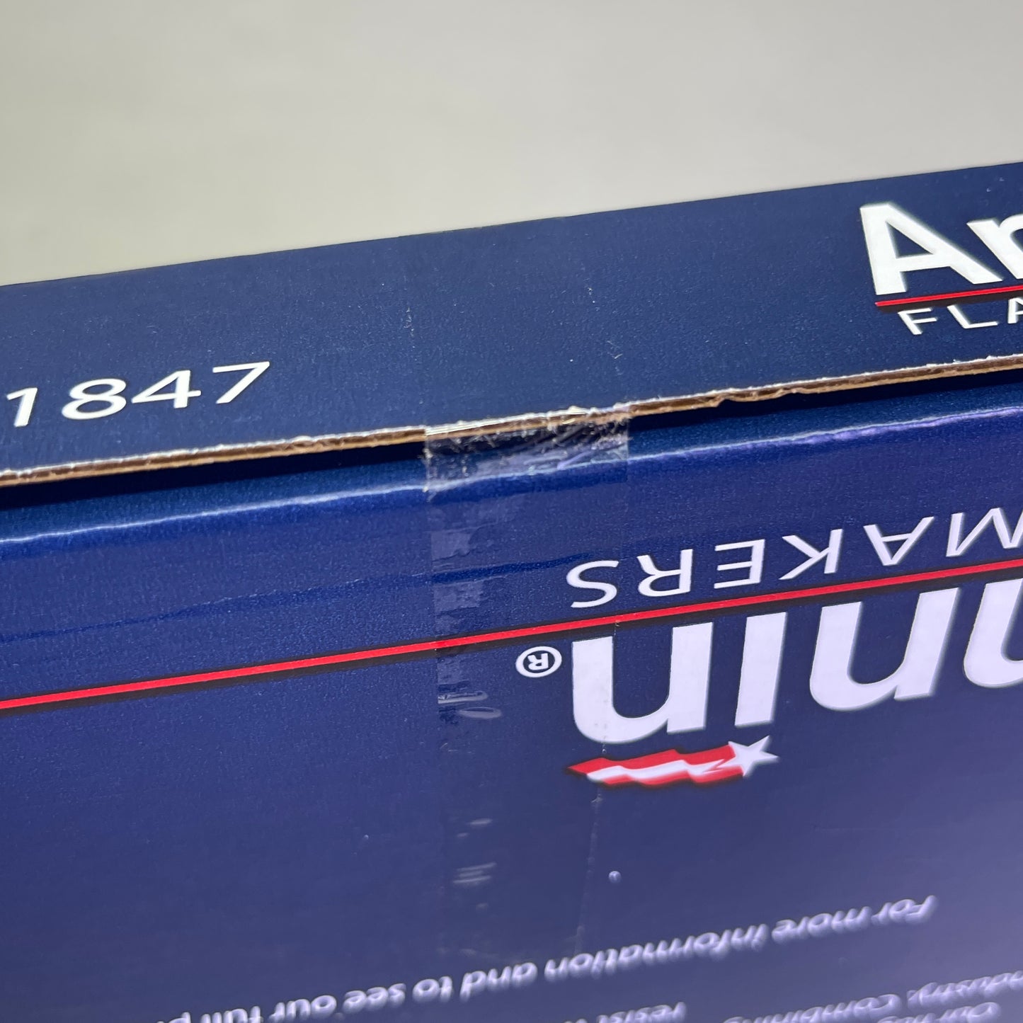 ANNIN American Flag USA Made Nylon UV Resistant 4'x 6' Red, White & Blue 3JN77