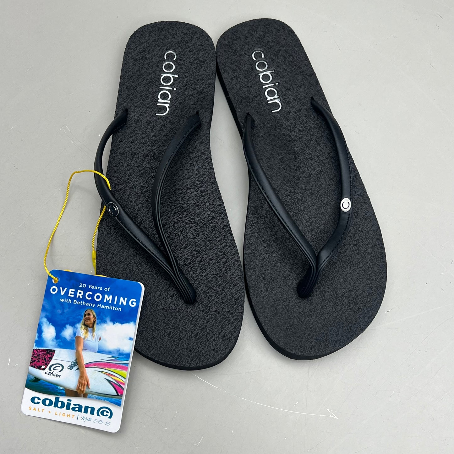 COBIAN Nia's Bounce 2 Synthetic Leather Women's Sz 7, EU 37  Black NIA25-001-7