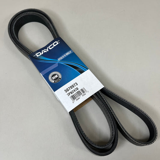 DAYCO Serpentine Straight Rib Belt Main Drive 2471.42 Effective L EPDM 5070973