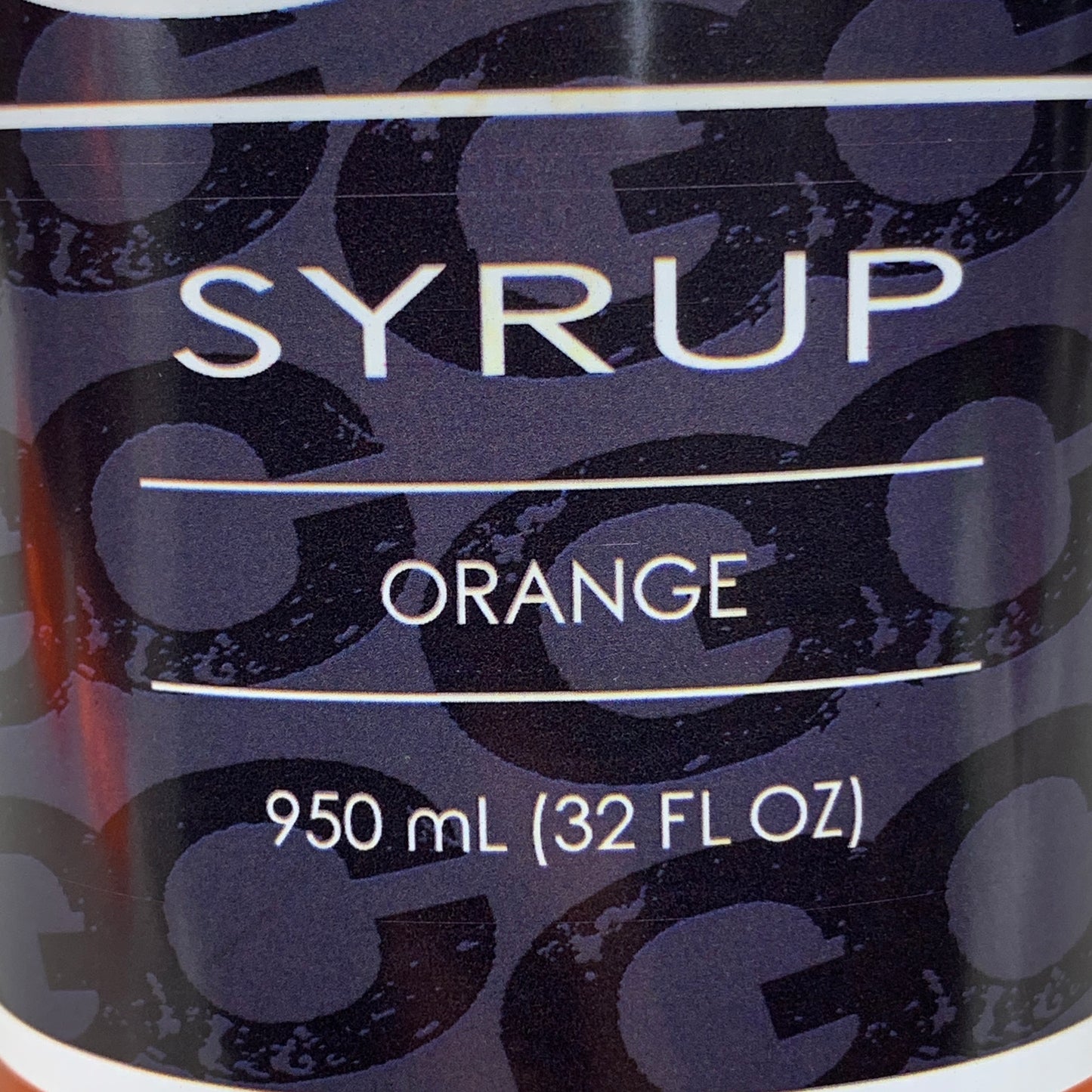 GC COFFEE CO. (3 PACK) Orange Flavoring Syrup 32 fl oz BB 11/24 0306