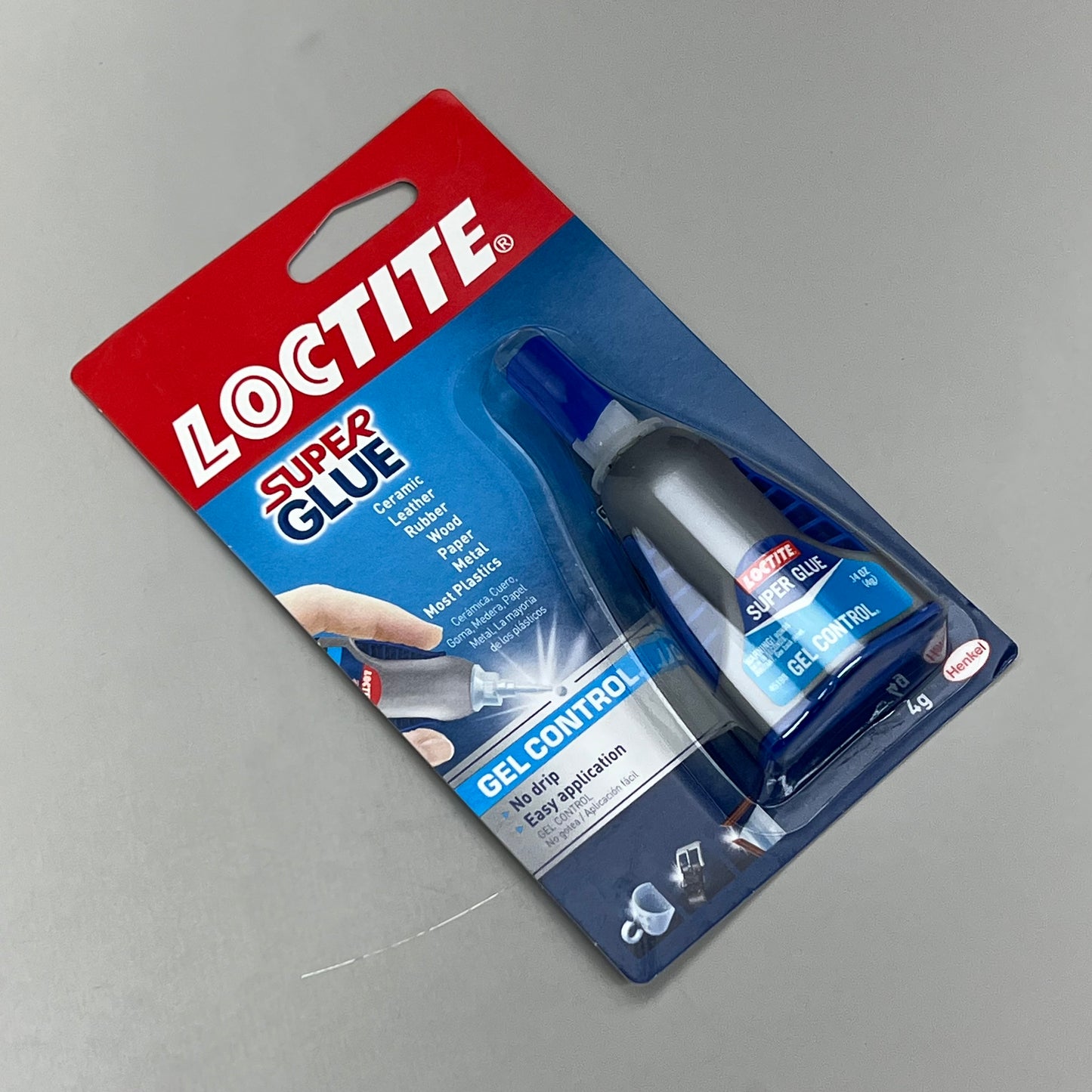 HENKEL LOCTITE (6 PACK) Super Glue Gel Control no Drip Easy Application 234790