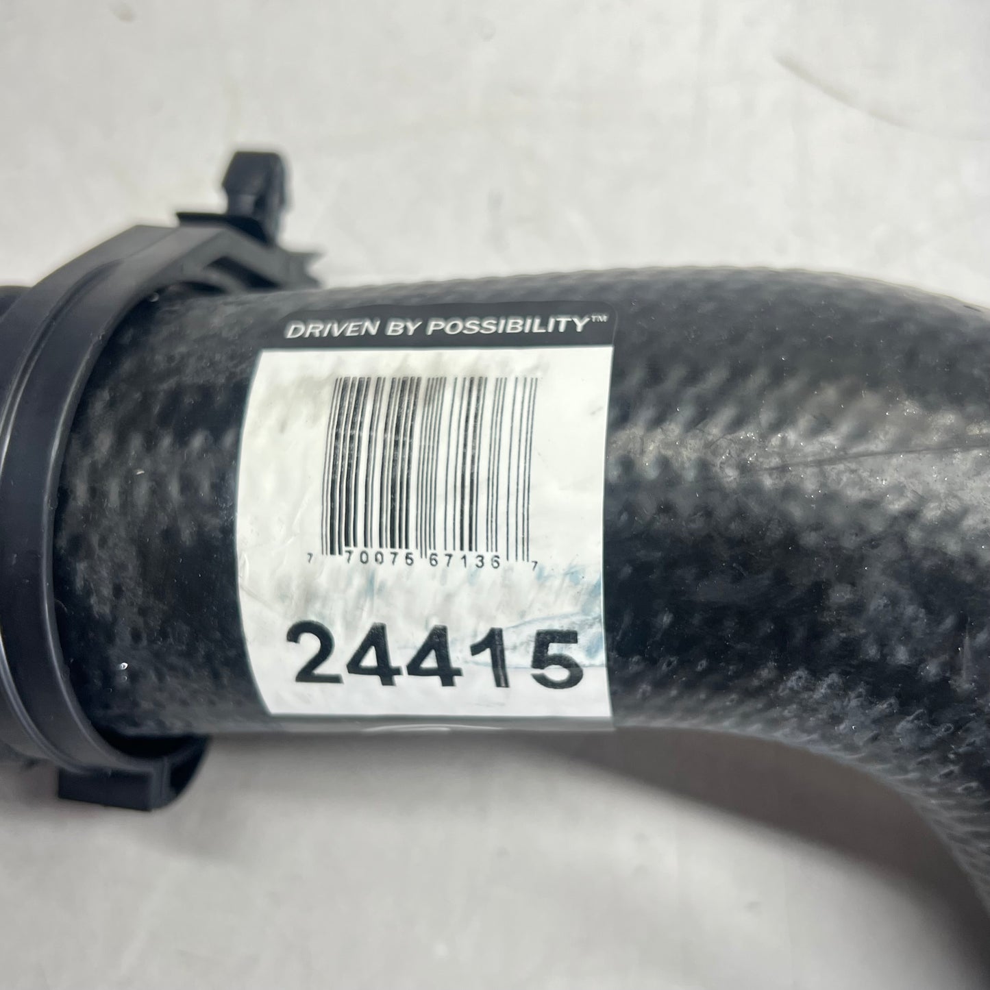 GATES Coolant Hose for Ford Super Duty Vehicles 25"L Black 24415