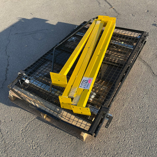 ZA@ Pallet of HUSKY Single Swing Door/velox Machine Guard KITXGSHD & KITXGDPOST (Damaged)