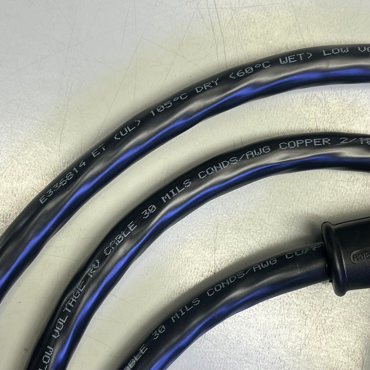 BARGMAN Wheel/Gooseneck 90 Degree Wiring Harness 7 Pole - 9ft  50-97-410