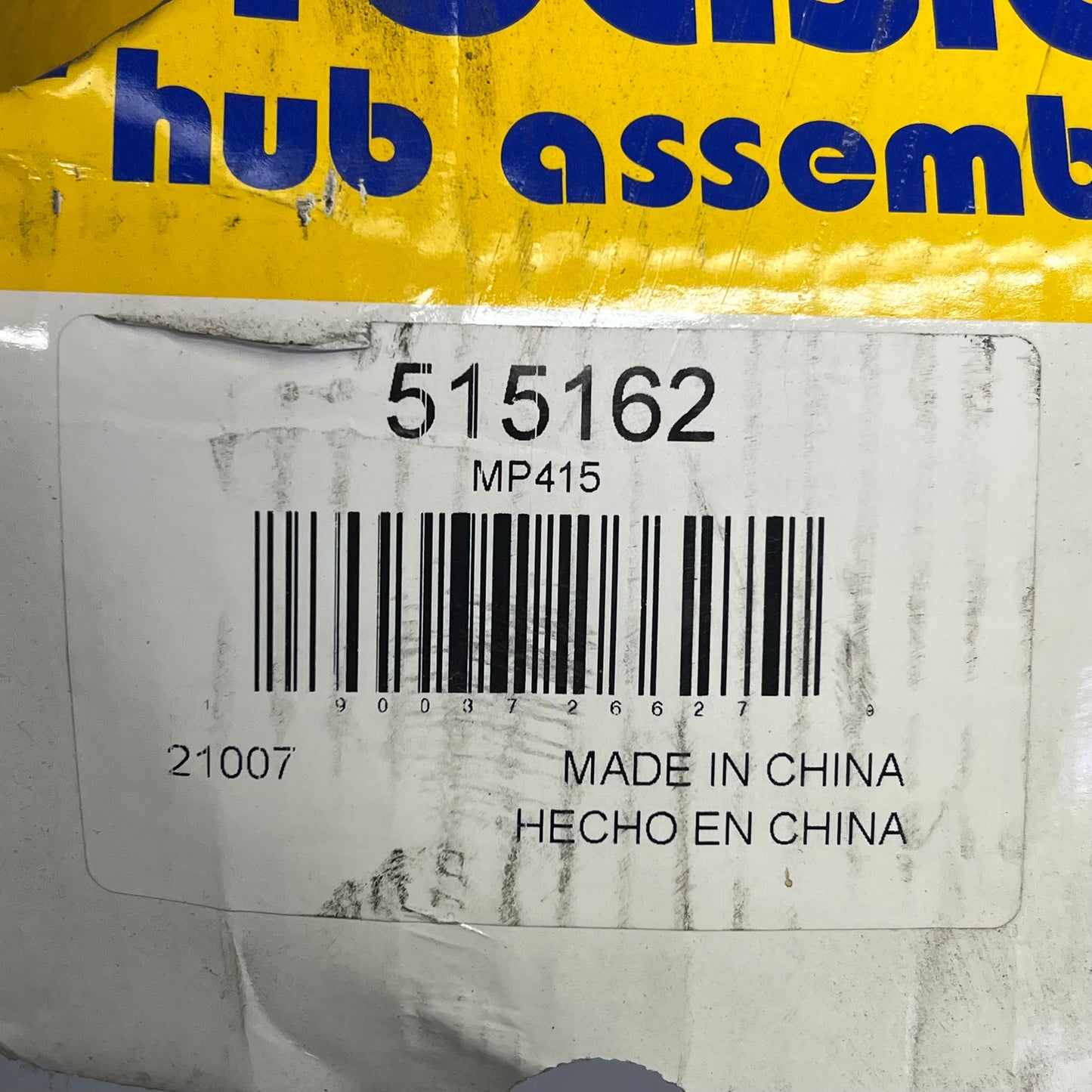 PRECISION Wheel Bearing & Hub Assembly For Ram Vehicles Chrome 515162