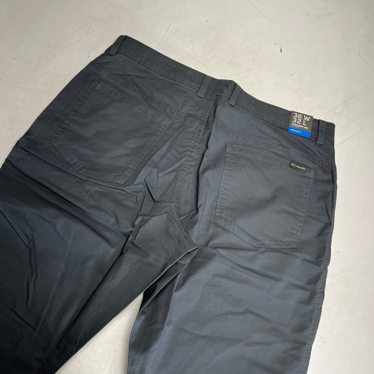 COLUMBIA Rapid Rivers Pants Men's Sz 36 / 32" Inseam Graphite AM0449-053