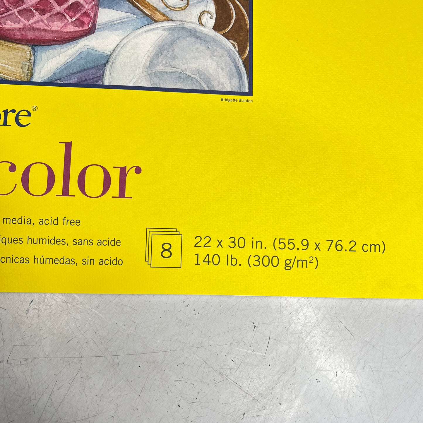 STARTHMORE (8 SHEETS) 300 Series Watercolor Paper 22"x30" White 10720743