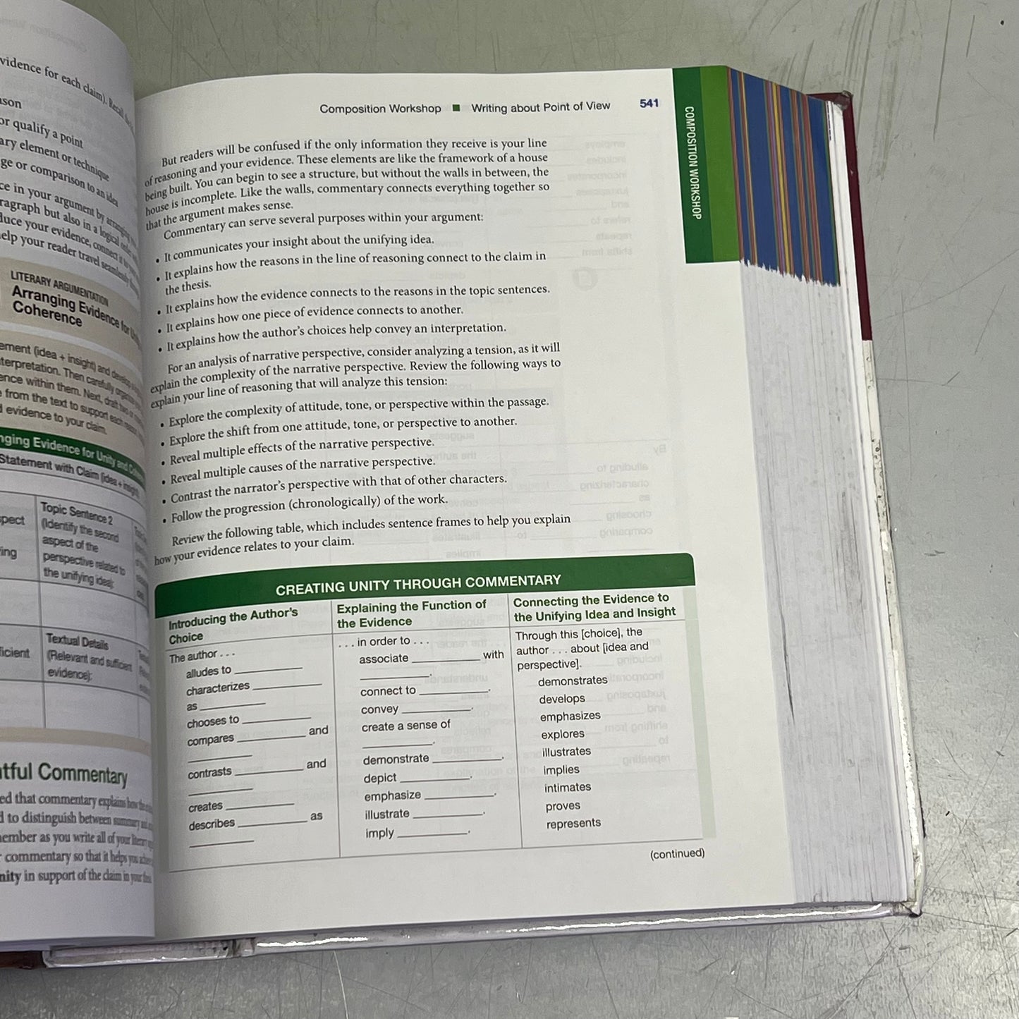 IDEAS IN LITERATURE AP English Literature Course Hardback Book 1st Ed (As-is)