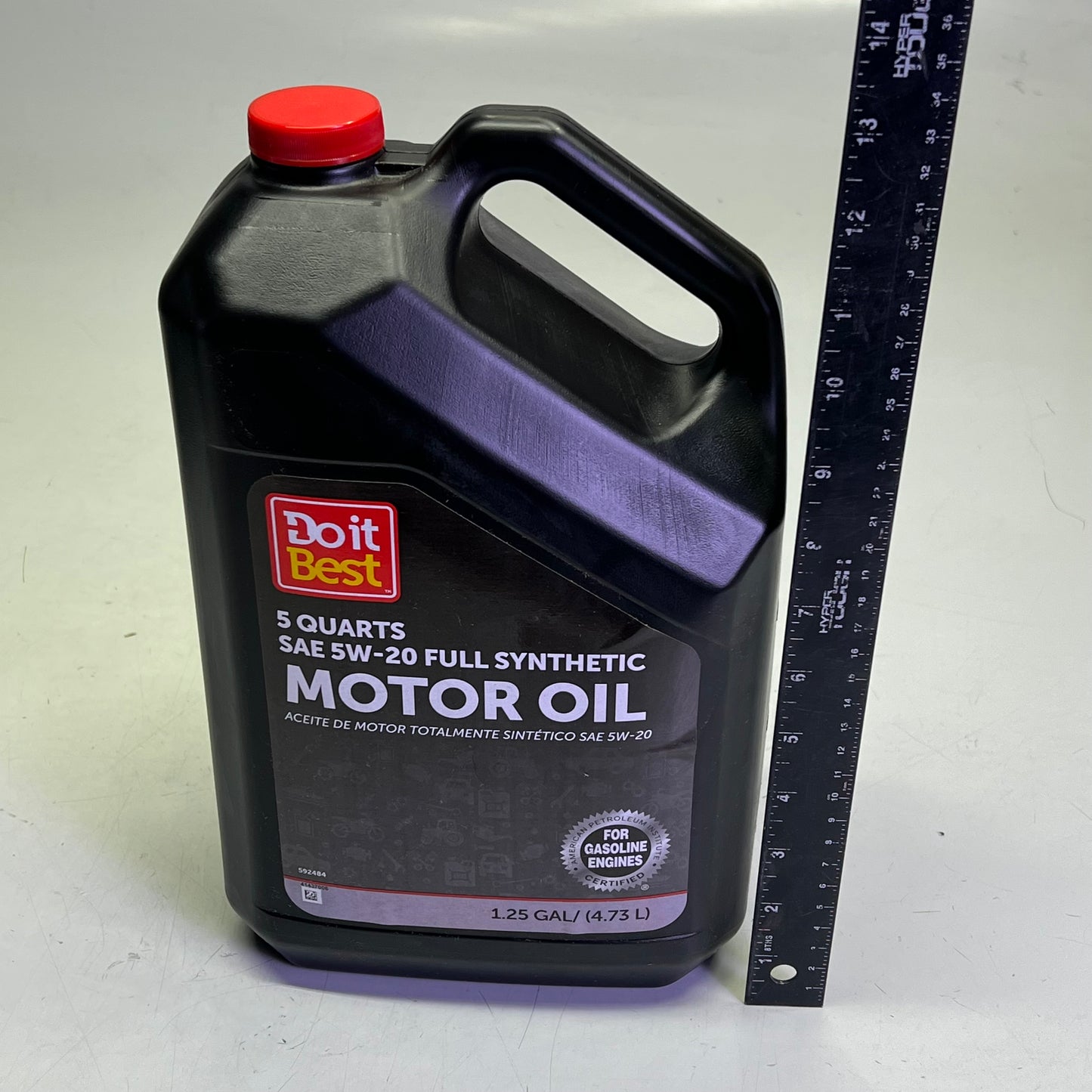 DO IT BEST (3 PACK) Full Synthetic Oil 5W-20 1.25 Gal - 5 Quarts 592484