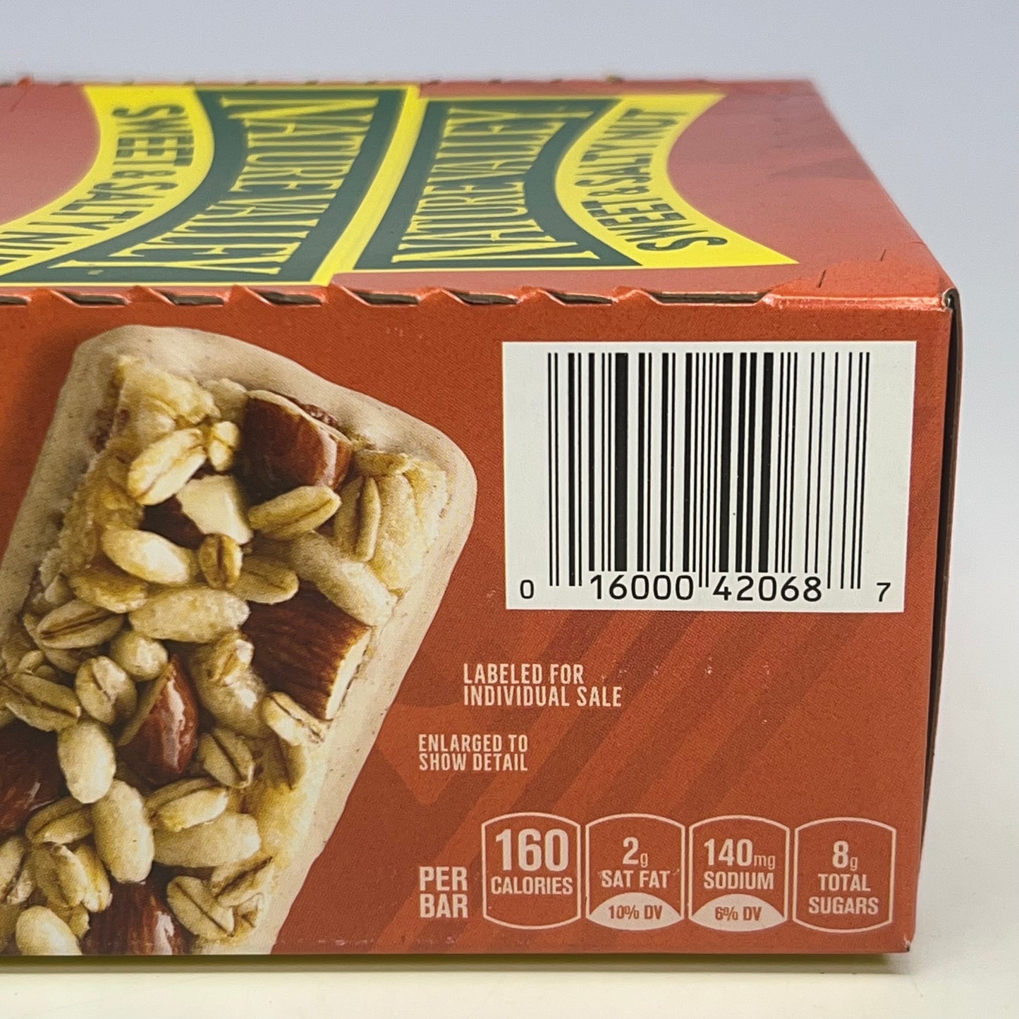 NATURE VALLEY (16 Bars) Sweet & Salty Granola Bars, Almond 16 - 1.2 oz BB 05/26