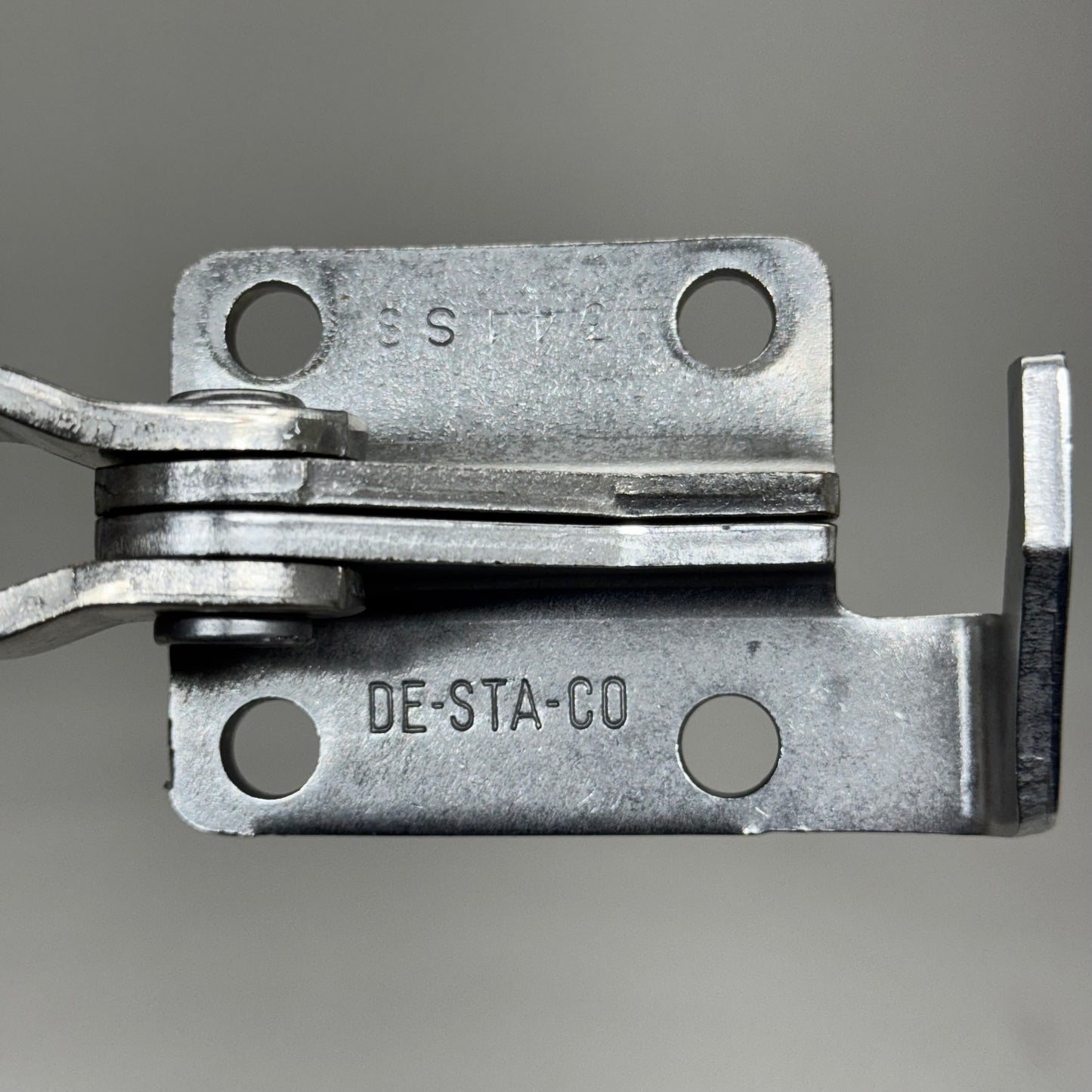 DESTACO DE-STA-CO Toggle Clamp Sz 9”Lx2”W Red/Silver