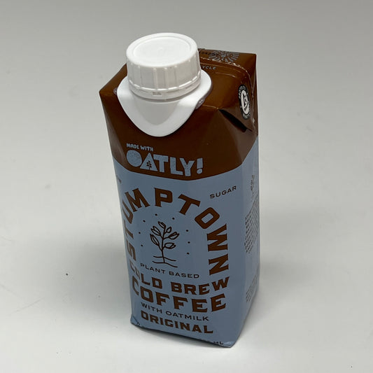 STUMPTOWN (12 PACK) Cold Brew W/ Oatly Oatmilk Original Flavor 11oz BB 01/27