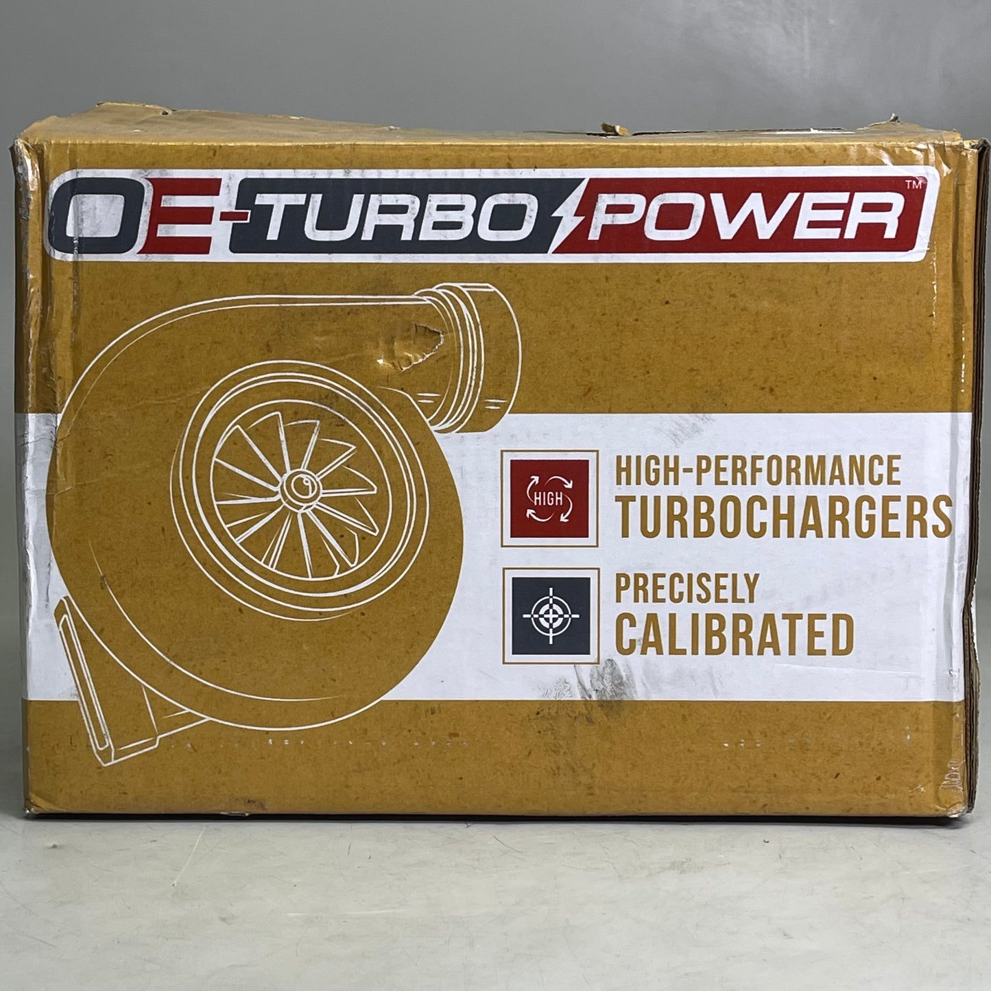 OE-TURBOPOWER Turbocharger For Ford F-250, 350, 450 Super Duty Steel D1004