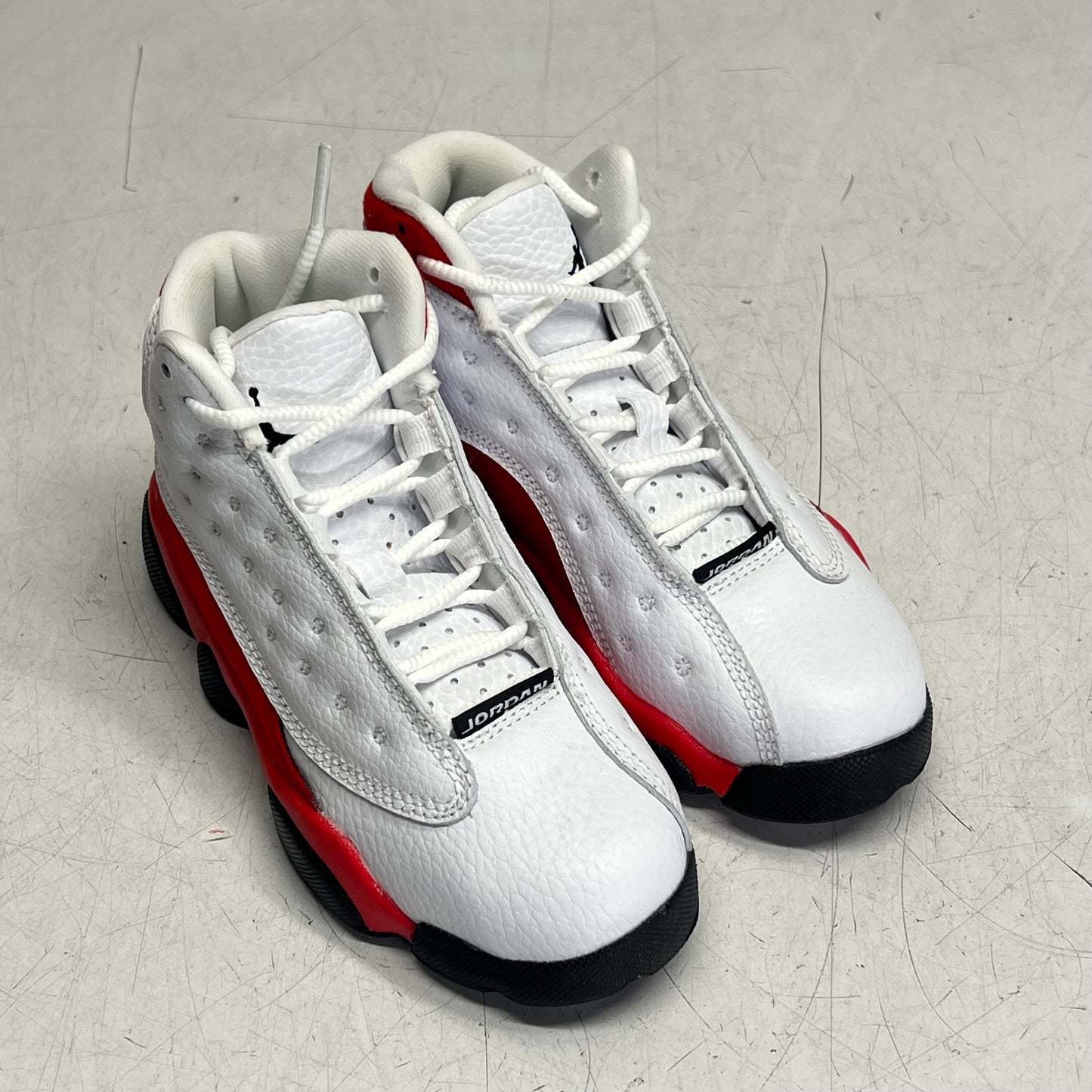 AIR JORDAN 13 Retro (ps) Sneaker Boy's Sz 11.5C White, Black True Red DJ3005 102