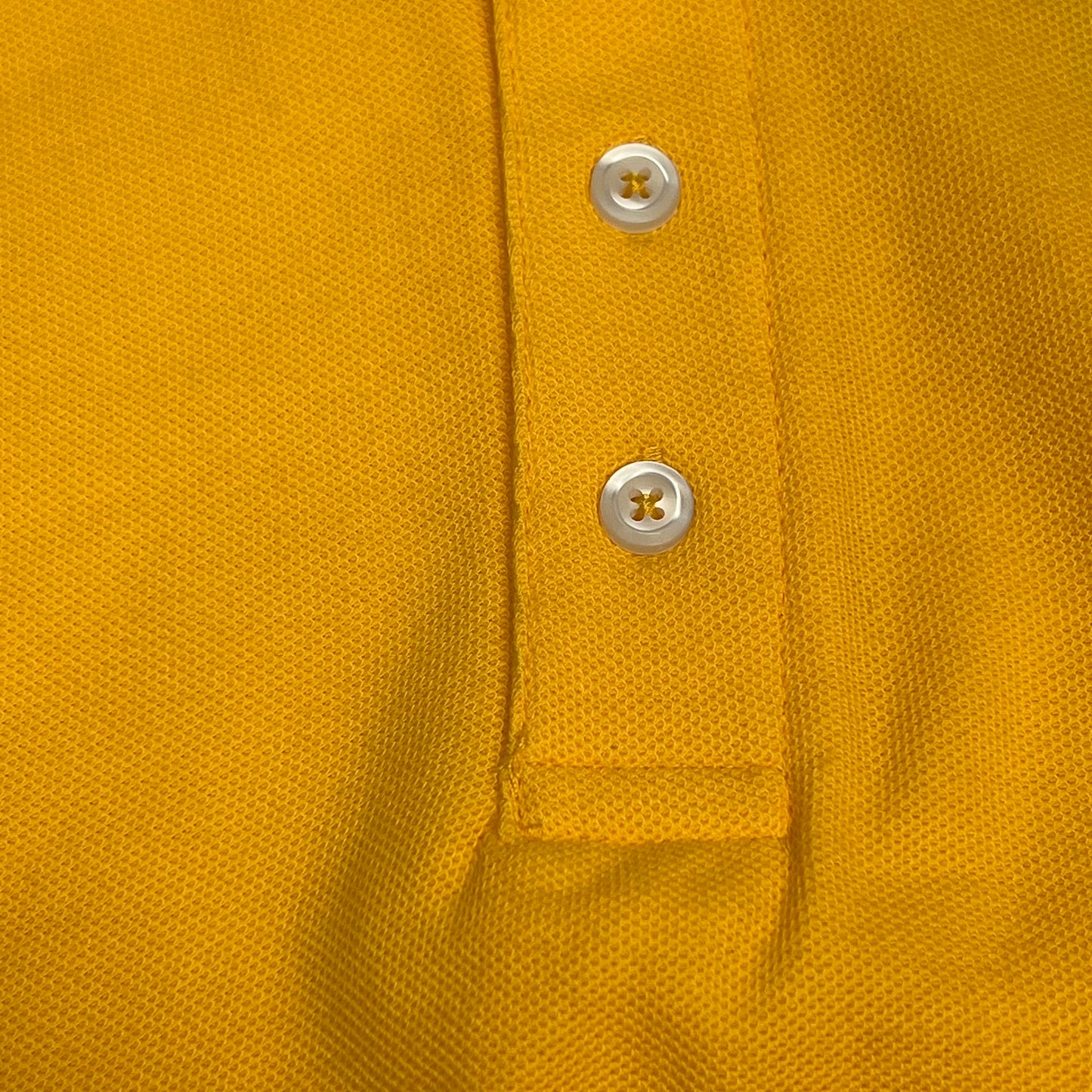 ZA@ FRENCH TOAST  Schoolwear Made for Kids Long Sleeve Polo Boys Sz M Gold 1009