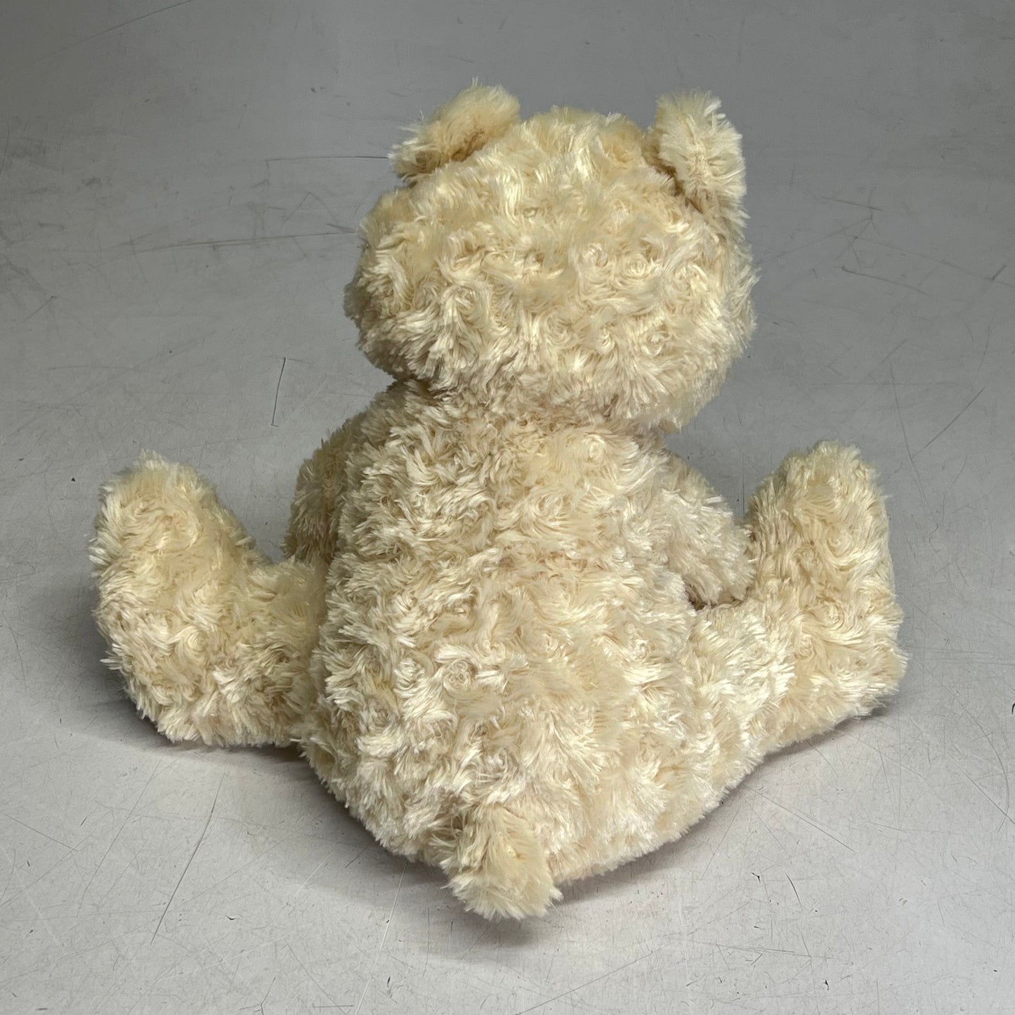 GUND Classic Philbin Bear Fluffy Textured Plush  18" XL Paws Beige 6047532