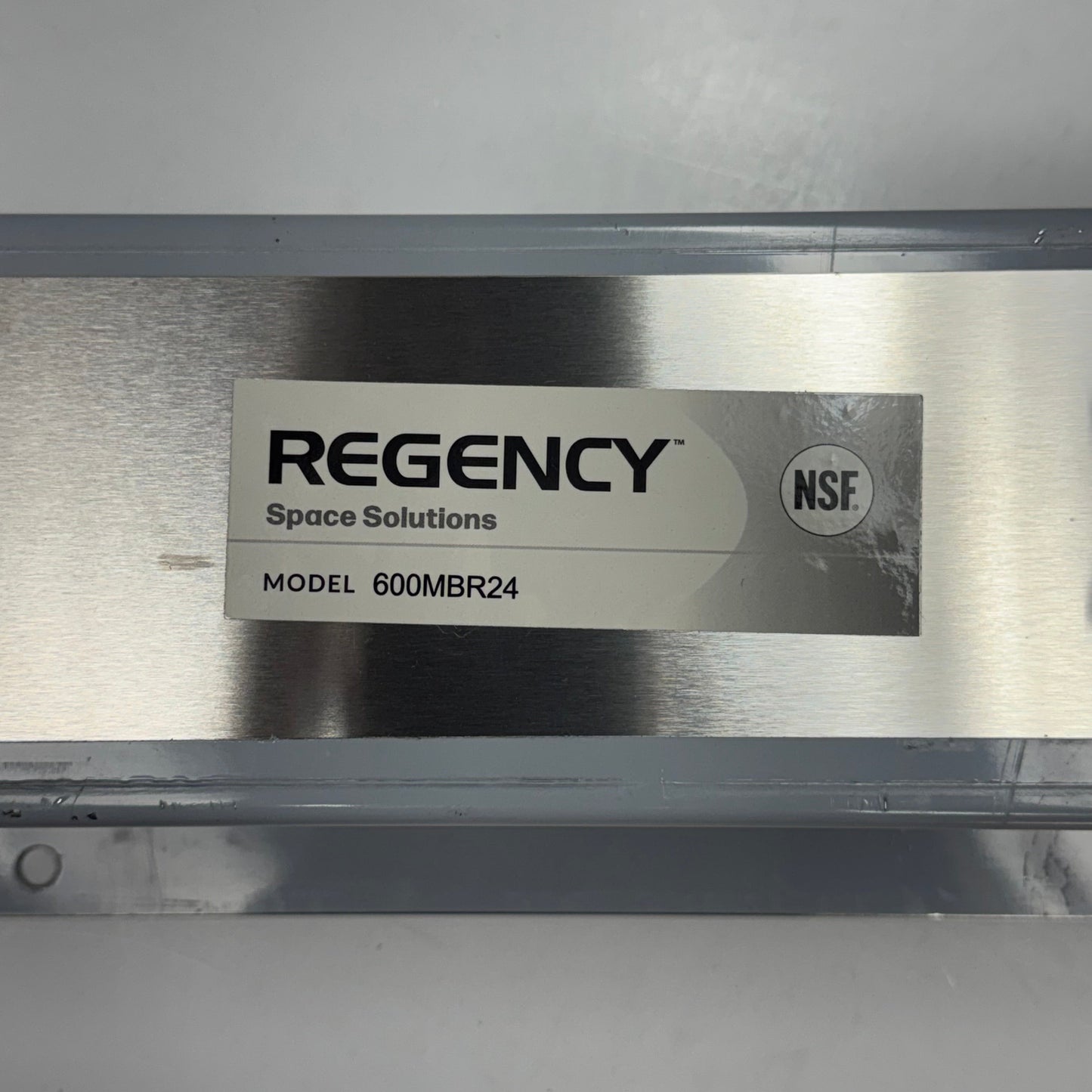 REGENCY Mop/Broom Holder - Stainless Steel Sz 24"L x 5"W 600MBR24