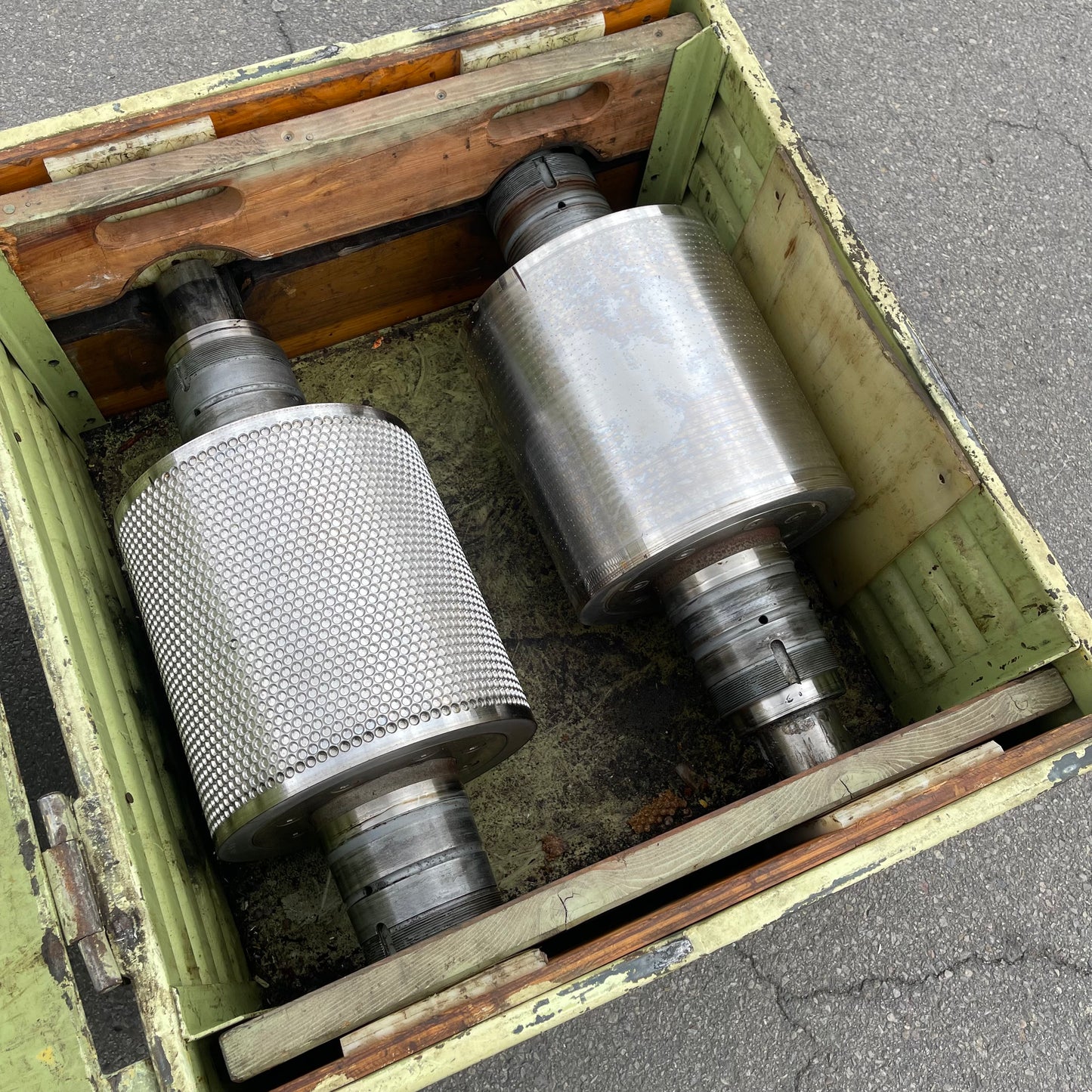 Z@ MIXED (2 PACK) Industrial Rollers 31"x14" Steel