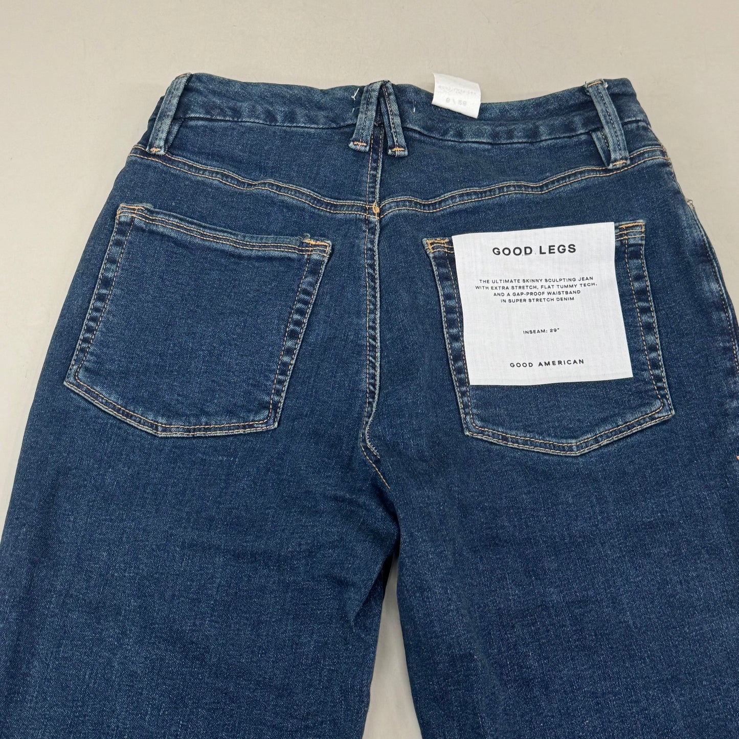 GOOD AMERICAN Good Legs Skinny Sculpting Jeans Women's Sz 6 Blue609 GDLV873CET