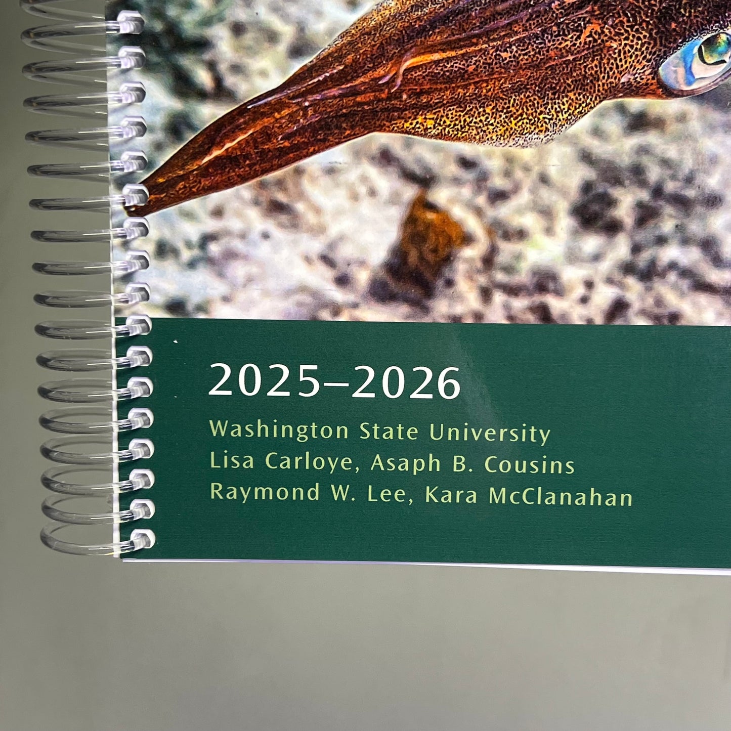 BIOLOGY 106 Organism Biology Spiral Laboratory Manual By Hayden Mcneil 7412-9