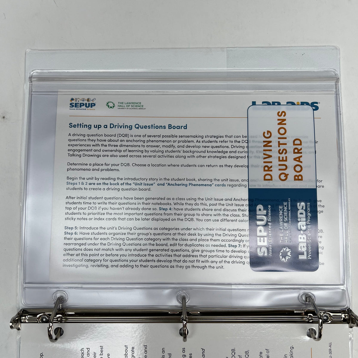 LAB AIDS Issues & Life Science Evolution 3rd Ed Teacher Edition Revised & Binder