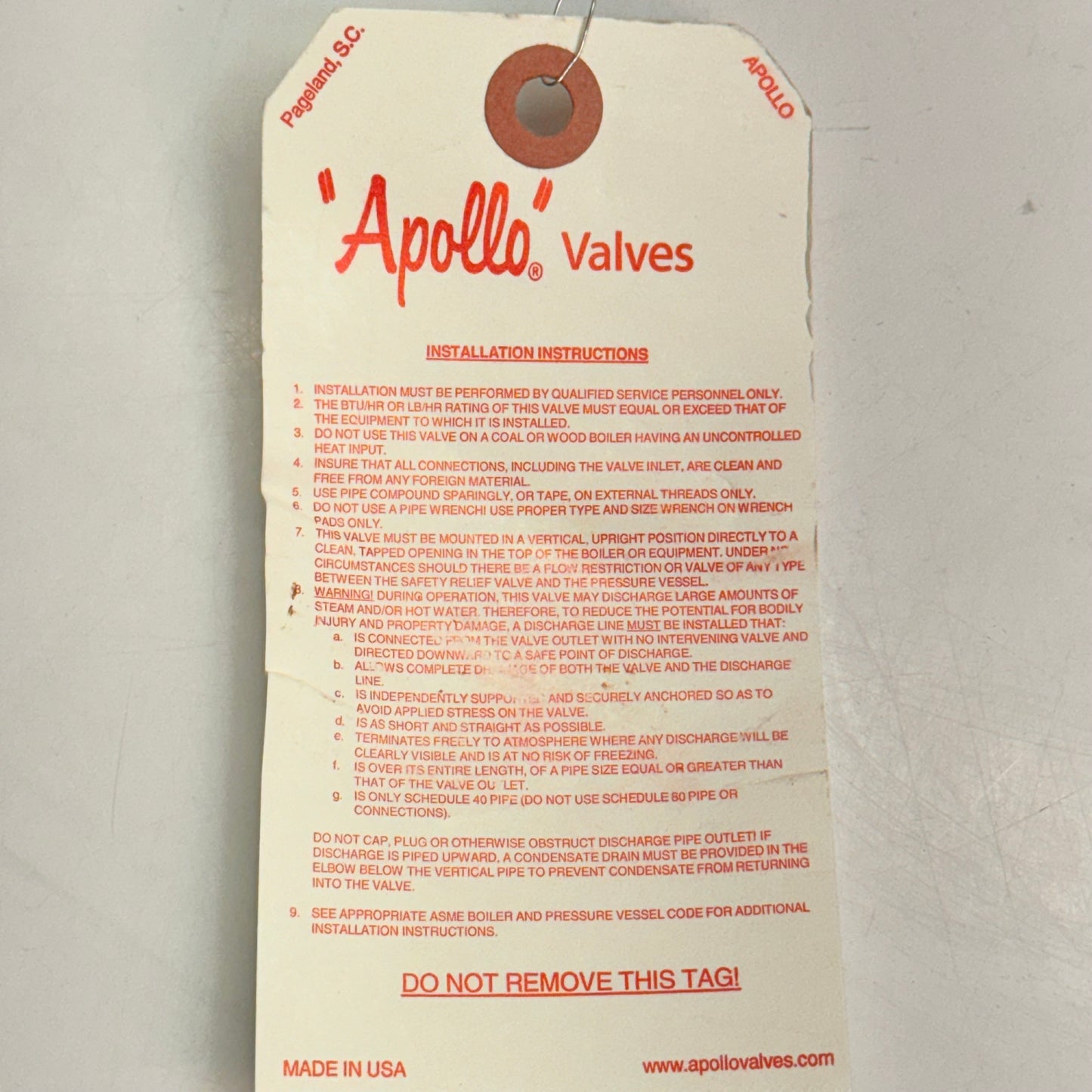 APOLLO Safety Relief Valve 2 In X 2 In, 15 Psi Max. Op Pressure Bronze 1420508