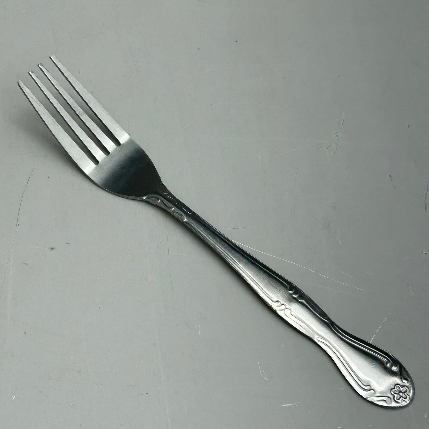 ABC (36 Pack) Stainless Steel Flora Stamped Fork Set New Other-Distressed Packaging  7" FLO-05