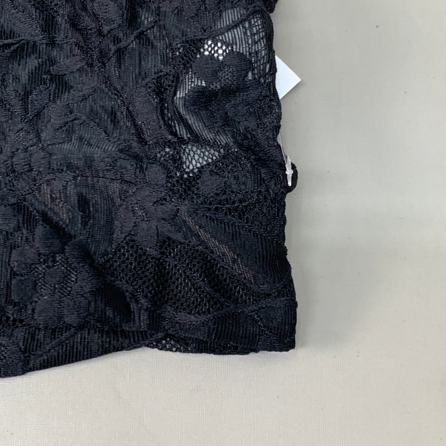 HALFTEE Full Lace Tank Nylon & Spandex Blend Floral Black L (23)