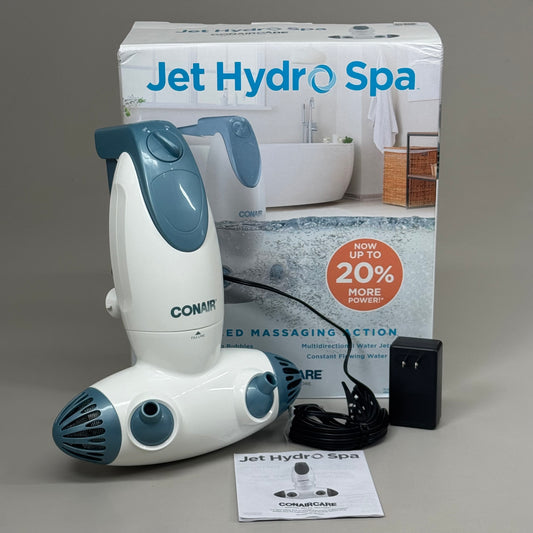 CONAIR Jet Hydro Spa w/ Multi Directional & Constant Flowing Water Blue HYD100