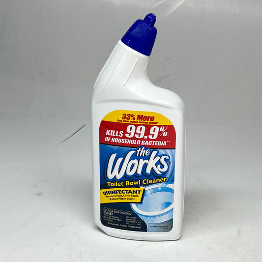ZA@ THE WORKS (2 PACK) Toilet Bowl Cleaner Professional Formula 32 fl oz.