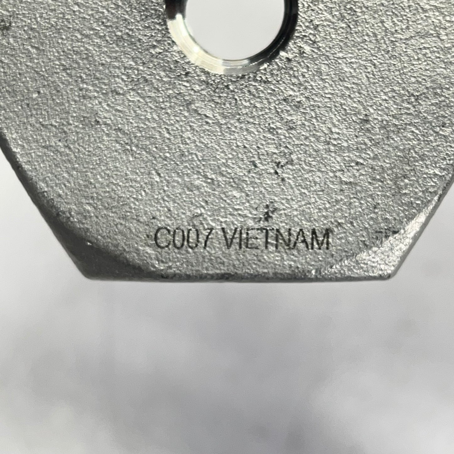 SERVICE METAL SS Hexagon Bushing NPT Connection 2"x1/4" Silver SSS6HB02.0X.250