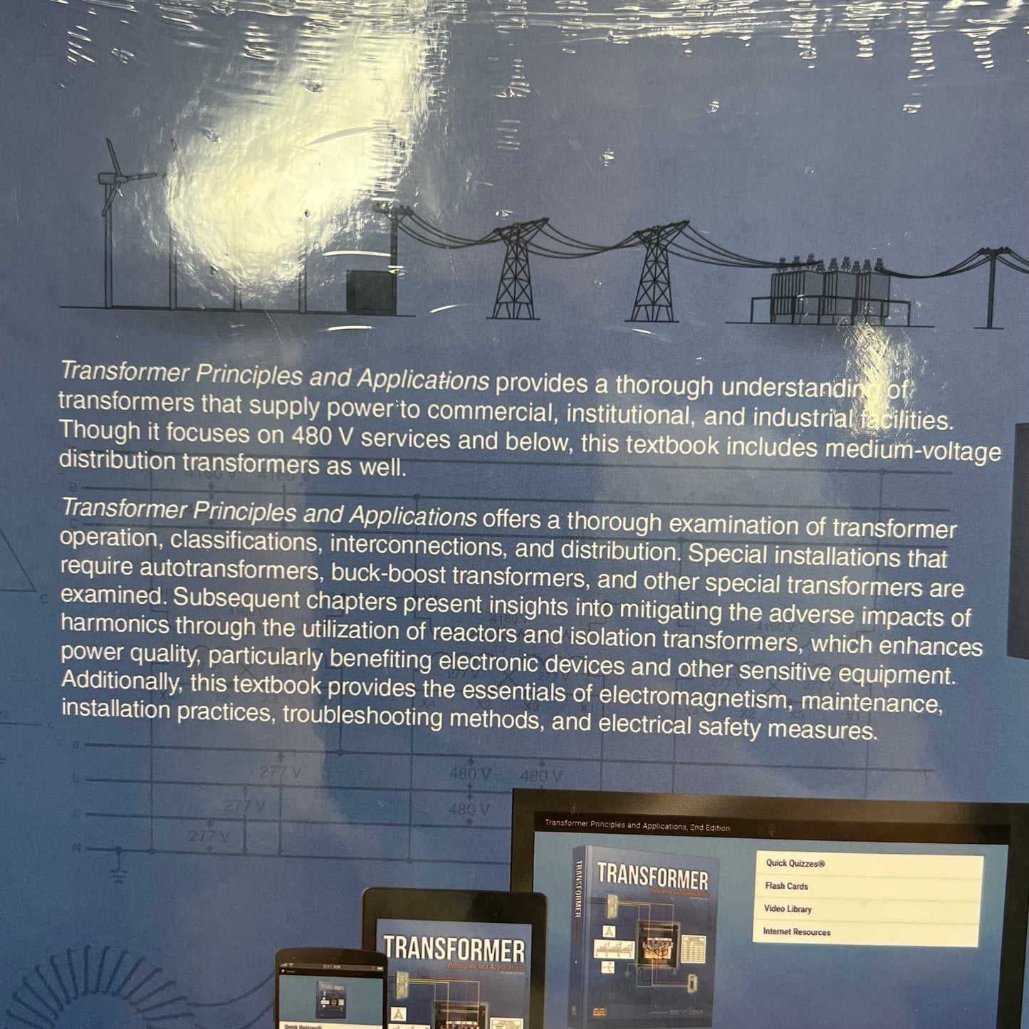 TRANSFORMER  Principles & Applications 2nd Edition Electrical Training Hardback