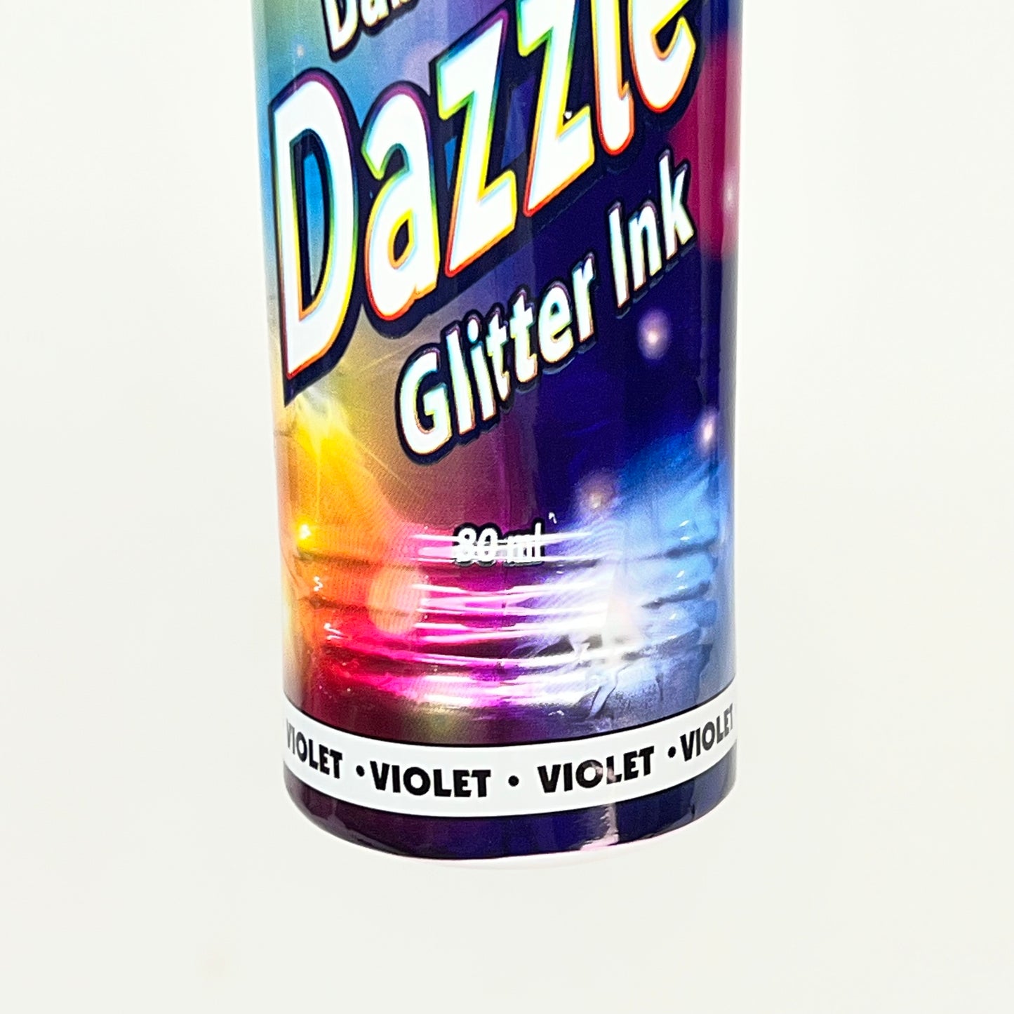 DAB O INK (12 PACK) Dazzle Shimmery Glitter Ink Bingo Dot Marker 80 Ml Violet A26