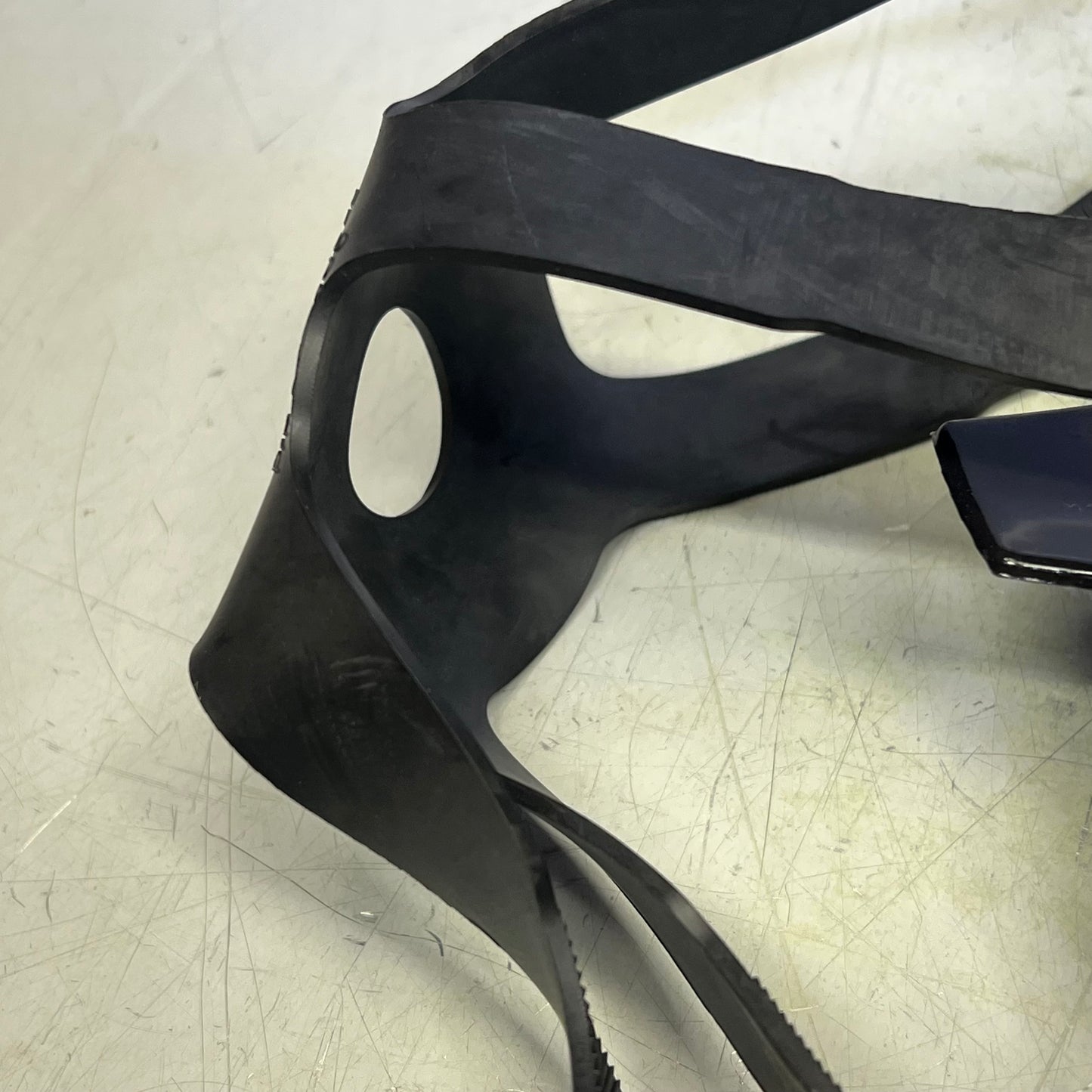 HONEYWELL Full Facepiece W/ 5 Strap Headband Dual Cartridge Sz M/L Black 760008A