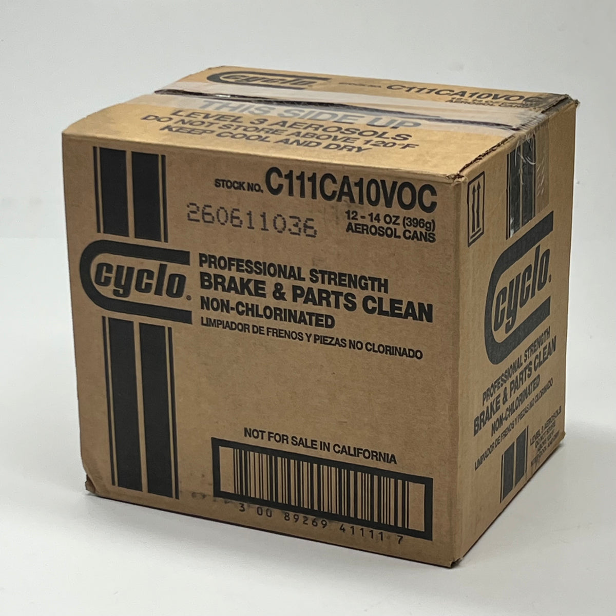 CYCLO (12 PACK) Brake & Parts Clean Non-chlorinated 14 oz. C11CA10VOC