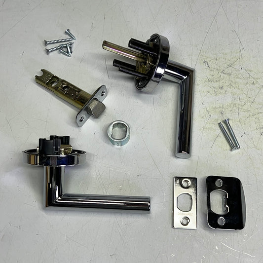 KWIKSET Milan Passage Hall/Closet Door Handle Polished Chrome 720MILRDT266ALRCS