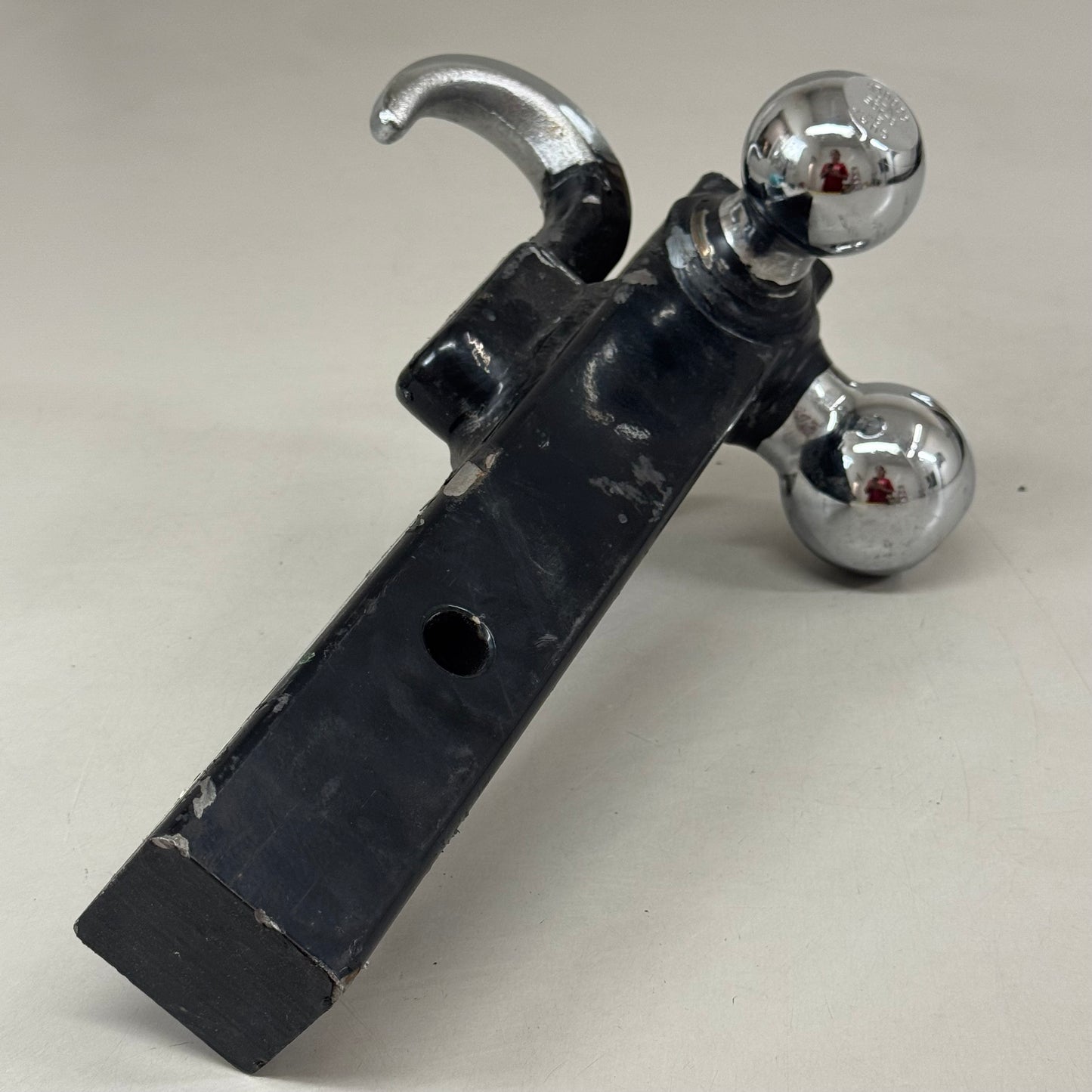 CURT Multi-Ball Mount & Hook 1' overall length Black 50785C-R8 (As-is )