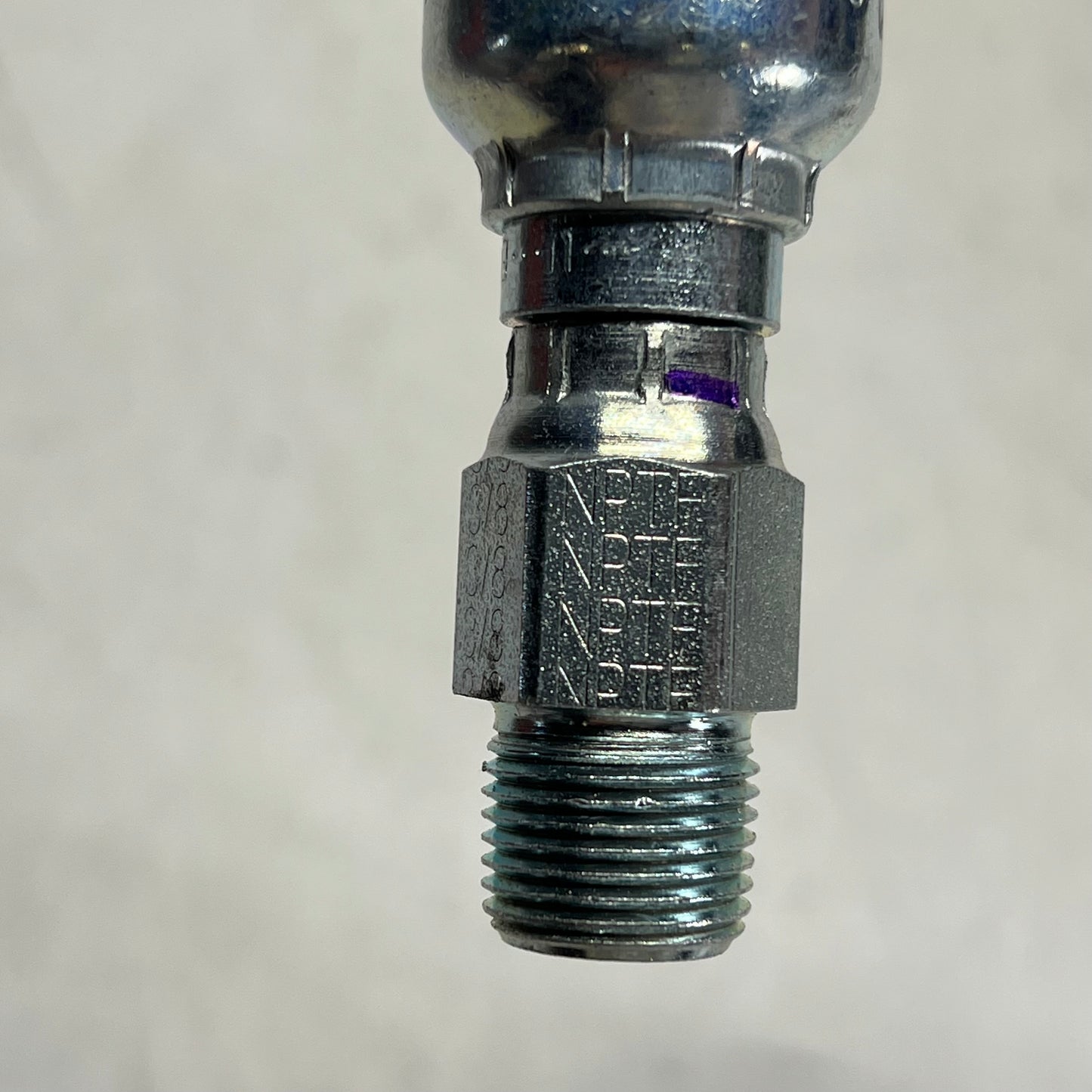 PARKER (4 PACK) Hannifin Hydraulic Hose Fitting Steel 3/8 Thread KP81354