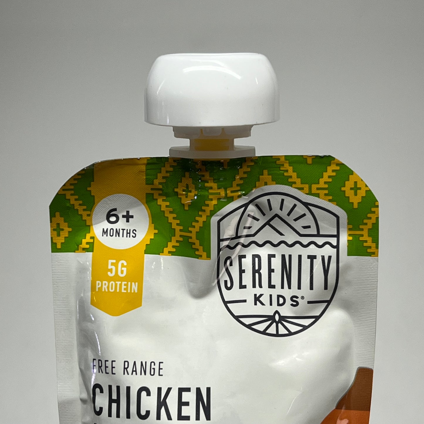 SERENITY (6 PACK) Free Range Chicken Mexican Stew Baby Food Pouches BB 09/27