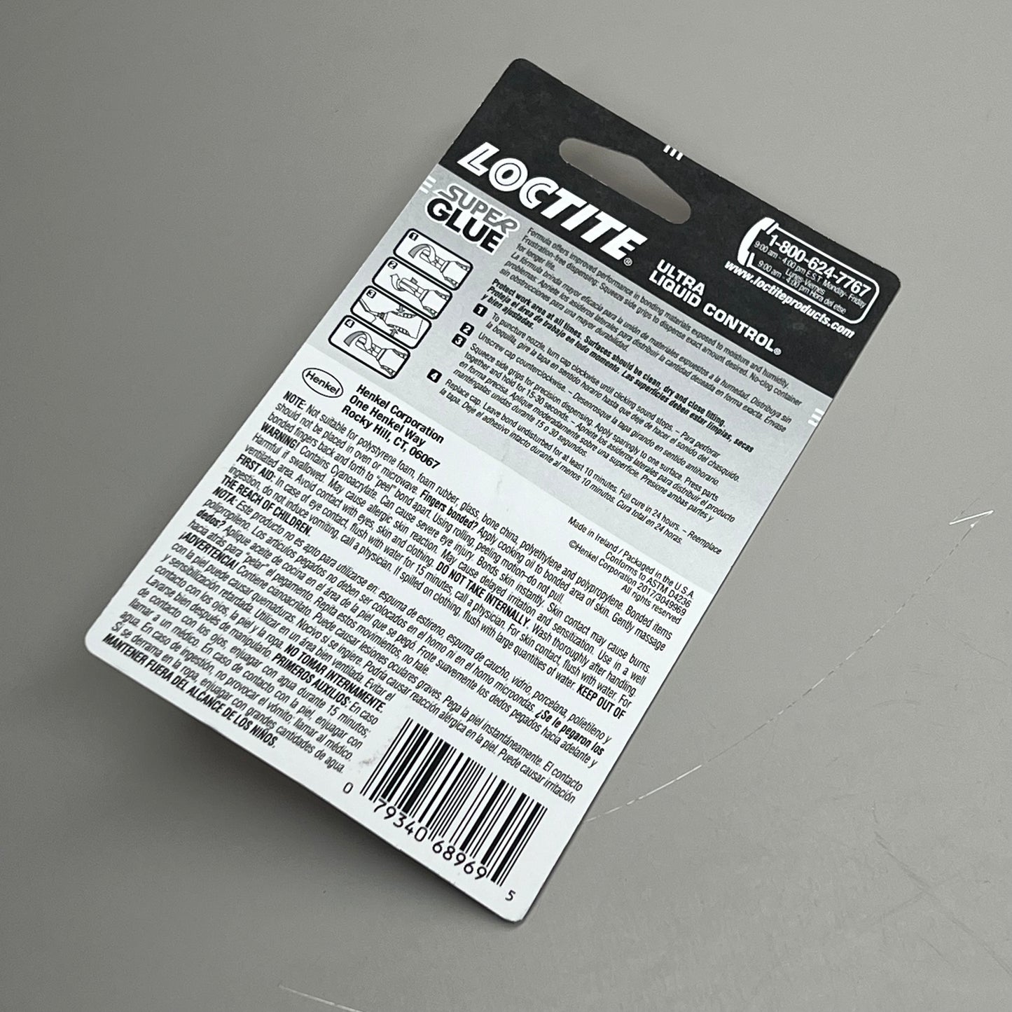 HENKEL LOCTITE (3 PACK) Strongest Super Glue Ultra Liquid Control 0.14oz 1647358